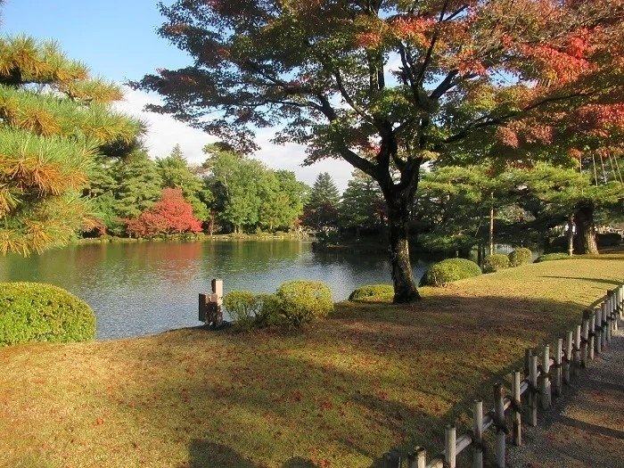 金沢・兼六園】雪吊りと自然美に包まれて──日本三大庭園を