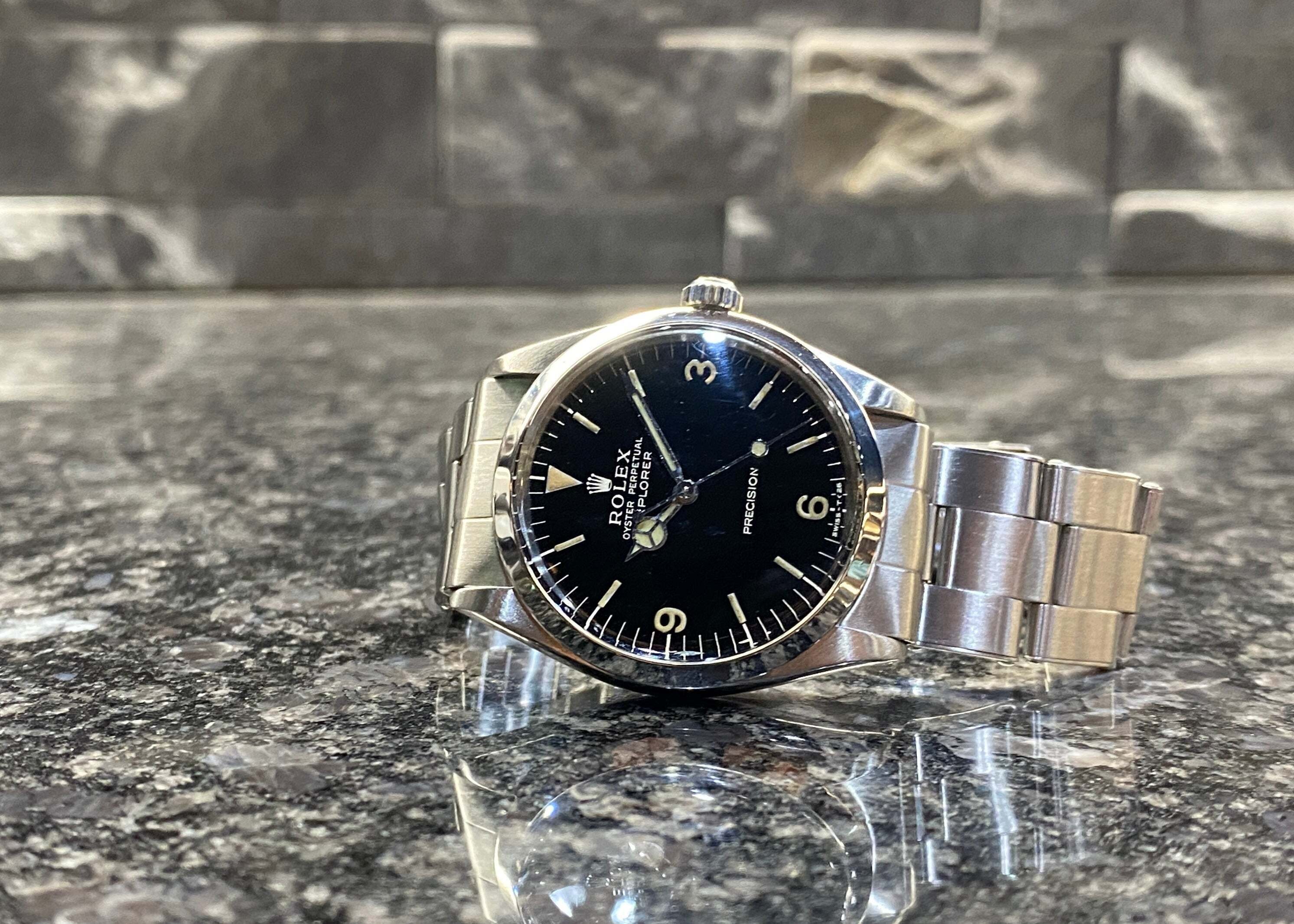 ロレックス 5500 エクスプローラー ブラック ミラー ダイヤル ロレックス 5500 エクスプローラー ブラック ミラー ダイヤル