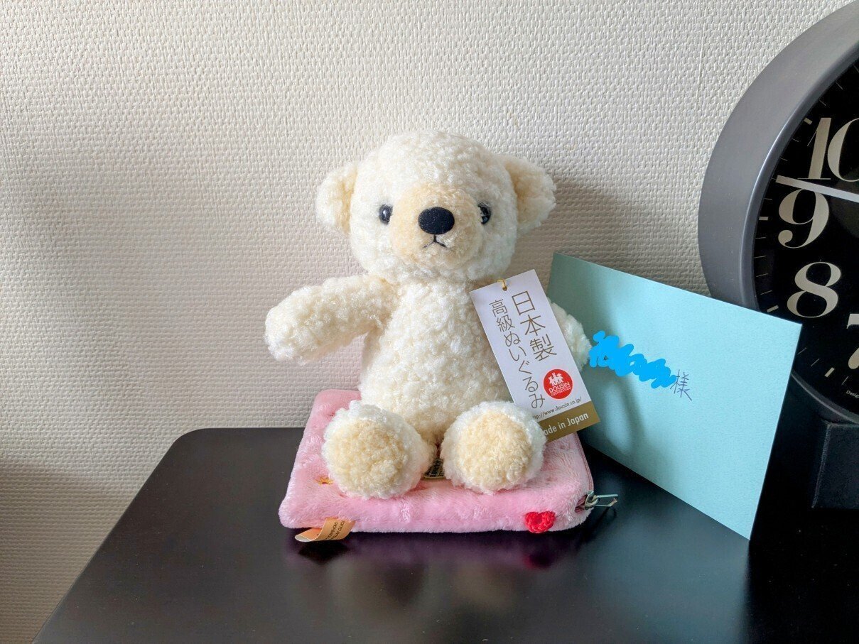 大人に「ぬいぐるみ」？贈ってみたら、母が笑顔になりました｜宮野真有