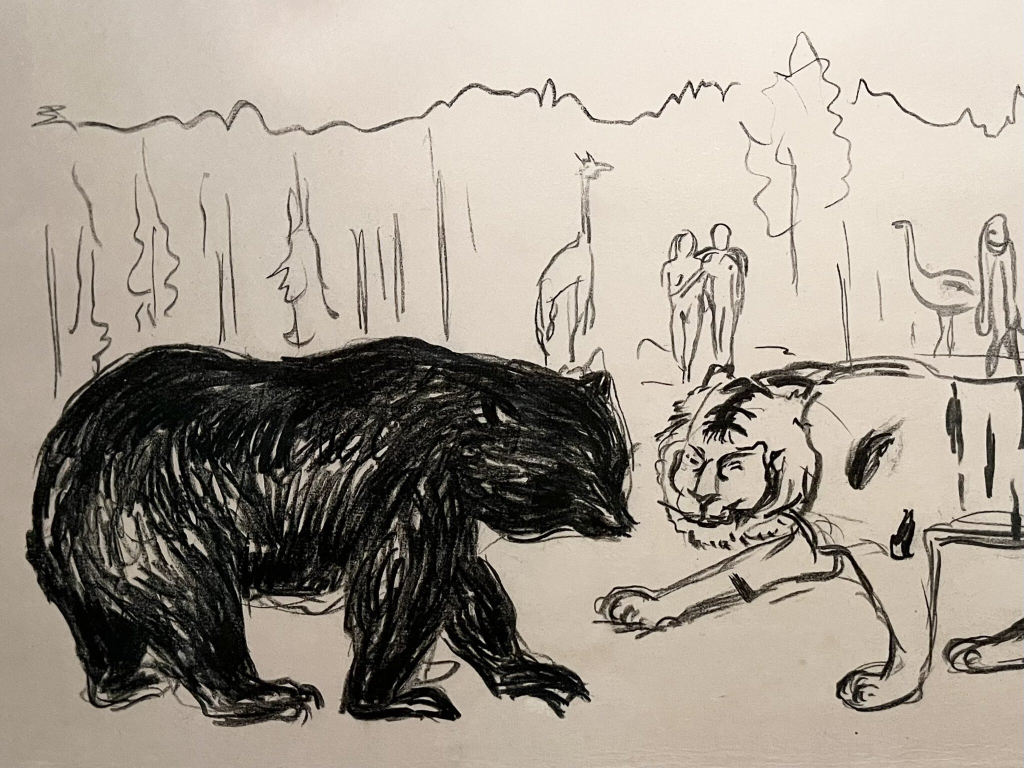 ムンクのみた空の色🇳🇴｜羊