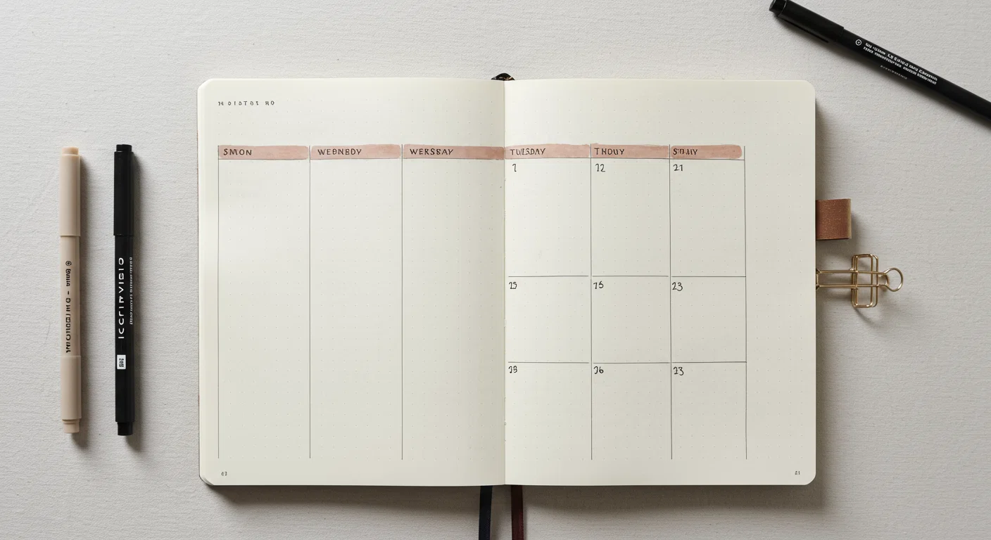 Spending an Intentional Week with Bullet Journaling｜Bujo部