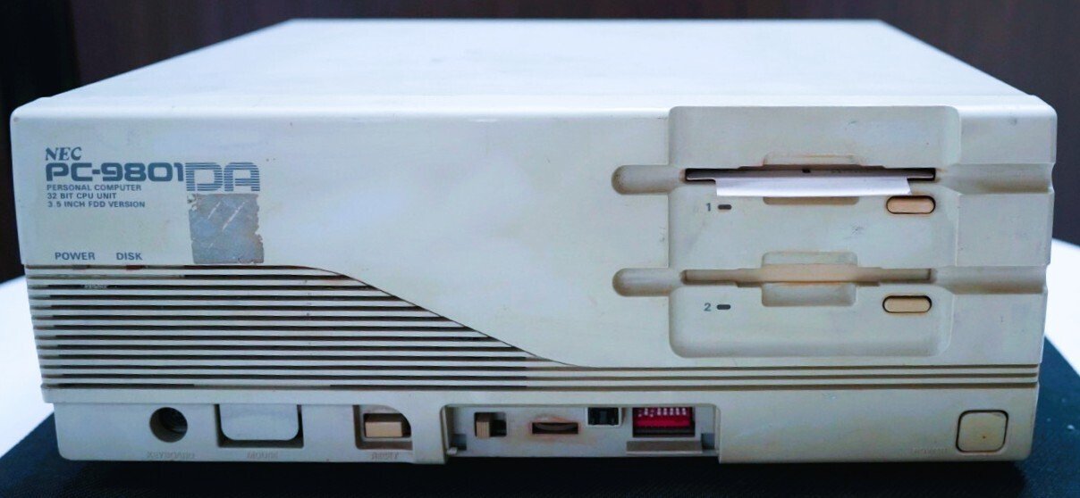 PC-9801DA/U2(NEC)の分解写真|kzn PC-9801DA/U2(NEC)の分解写真|kzn