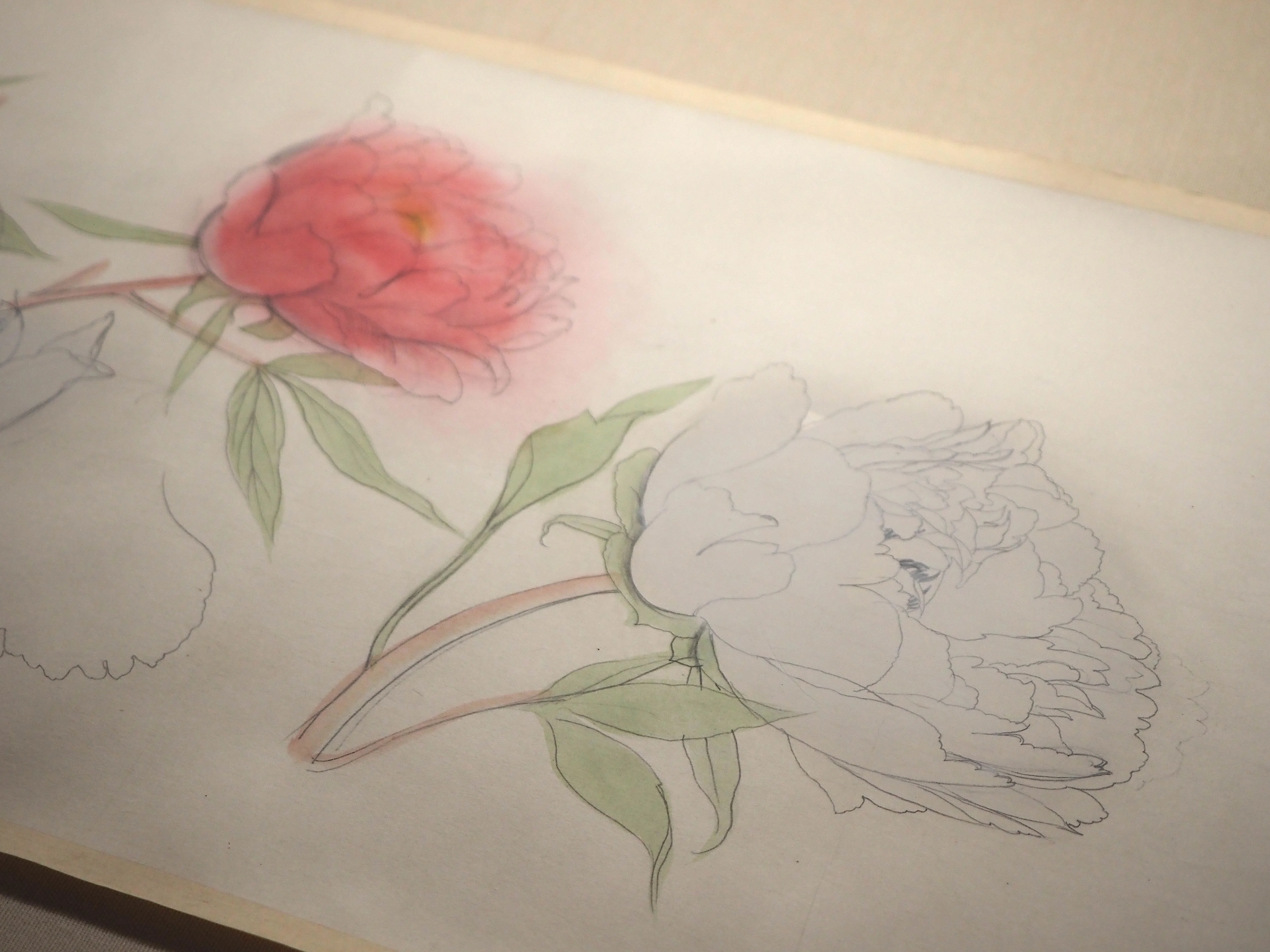速水御舟の《寒牡丹写生図巻》に惚れ惚れしてきました…＠東京国立近代