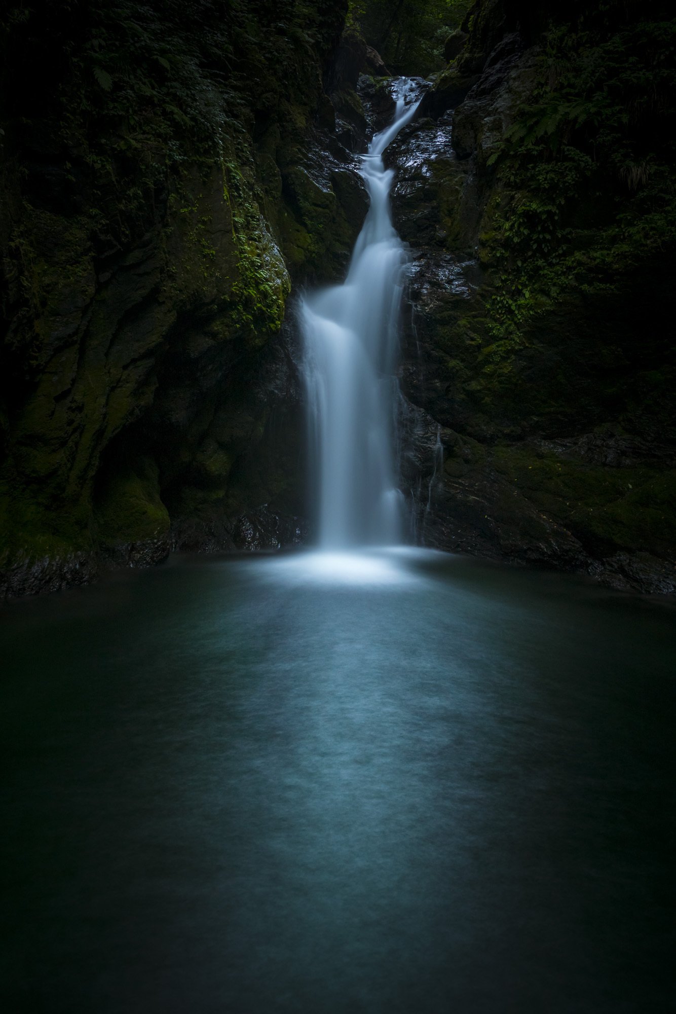 油彩 乗政大滝 油彩 乗政大滝 UESHIMA MUSEUM COLLECTION