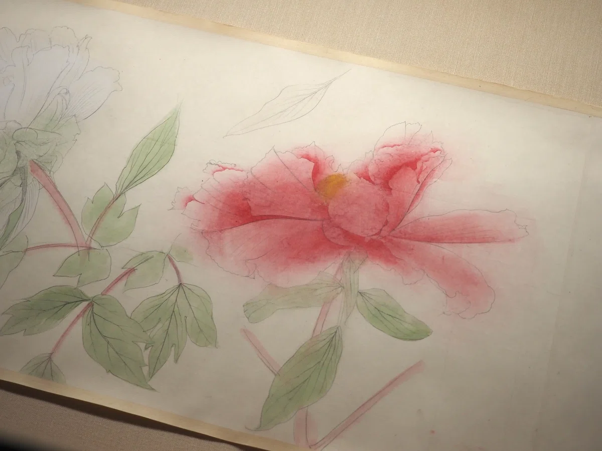 速水御舟の《寒牡丹写生図巻》に惚れ惚れしてきました…＠東京国立近代 