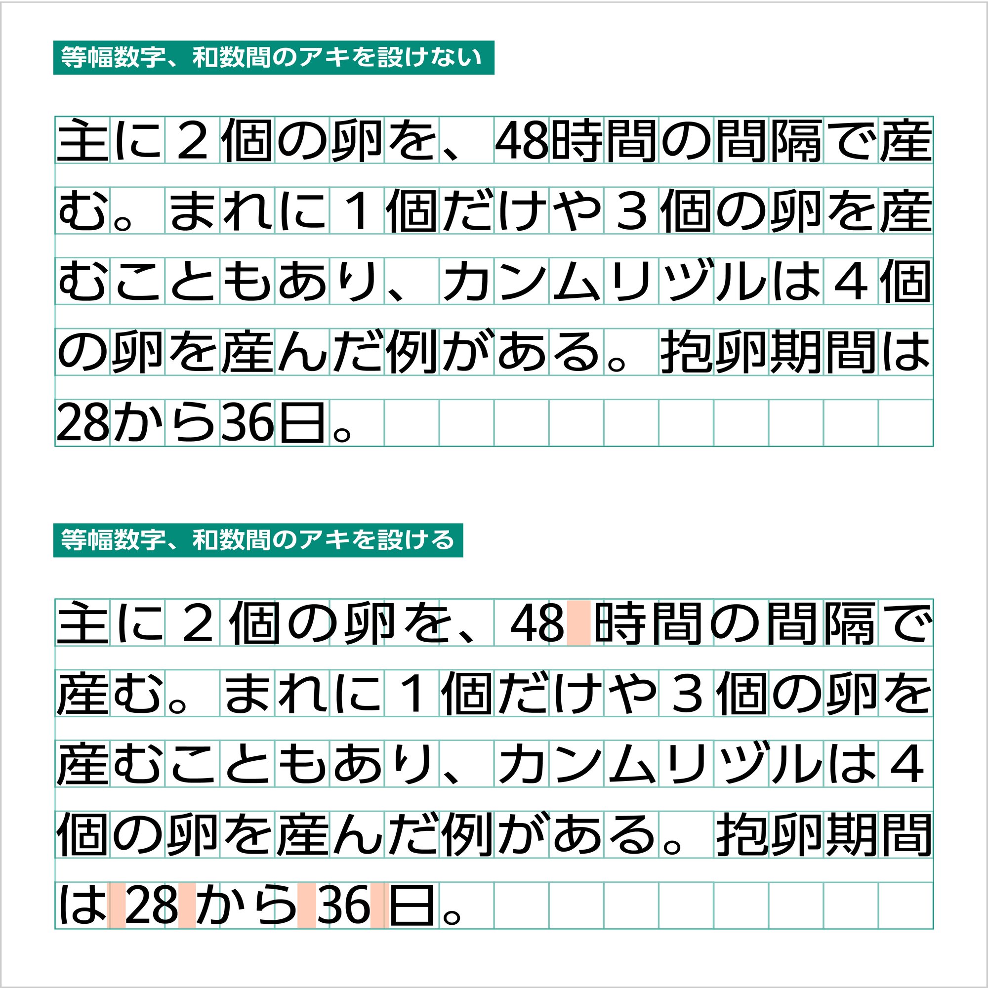 数字を含んだ文章はどのように組めばいいの？｜モリサワ note編集部