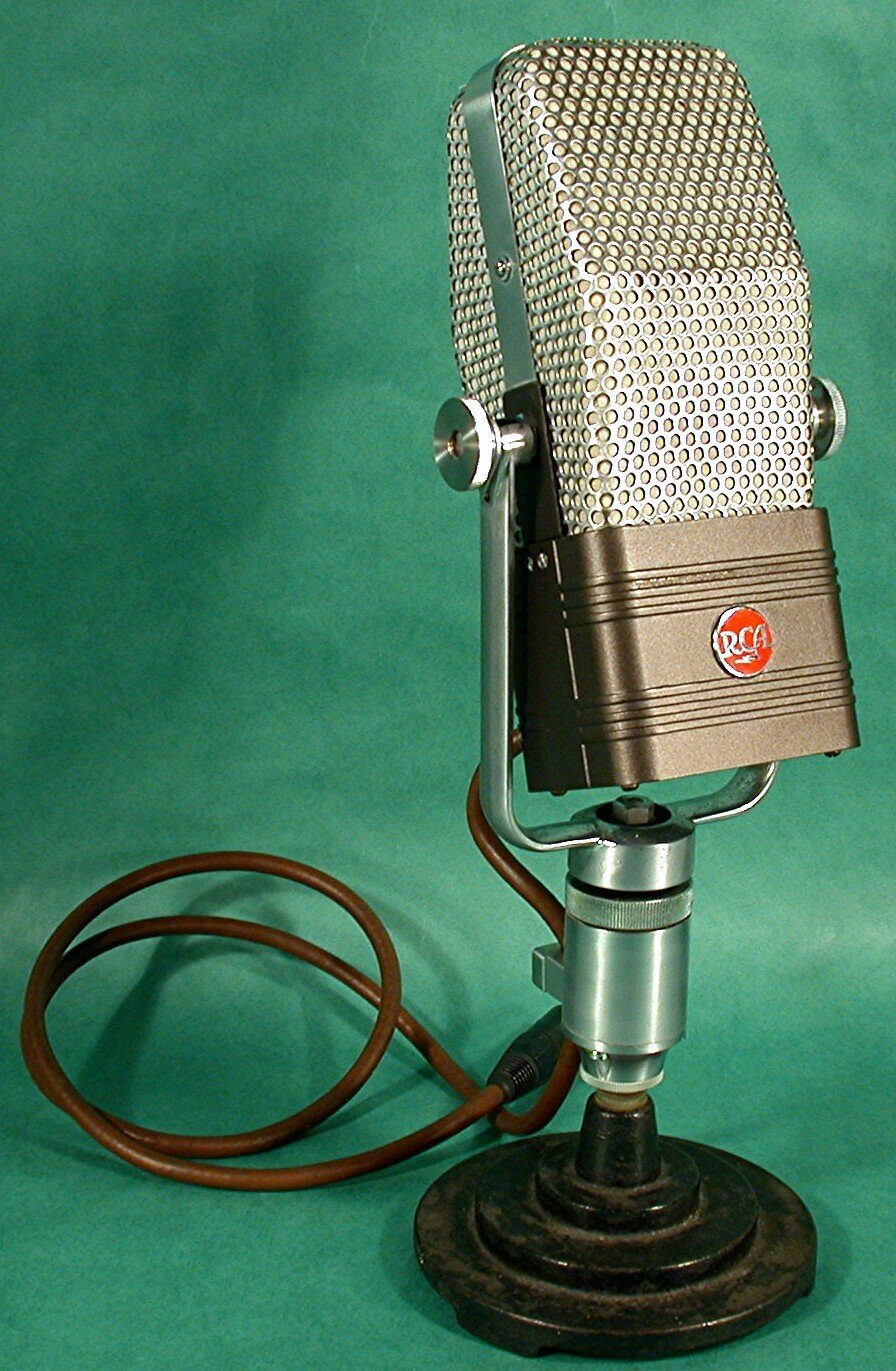 RCA マイク ロフォン（Ａ） ＭＩー6203 ジャンク現状品　ロカビリー RCA 77DX リボンマイク 1960年代 ビンテージマイク 整備済み