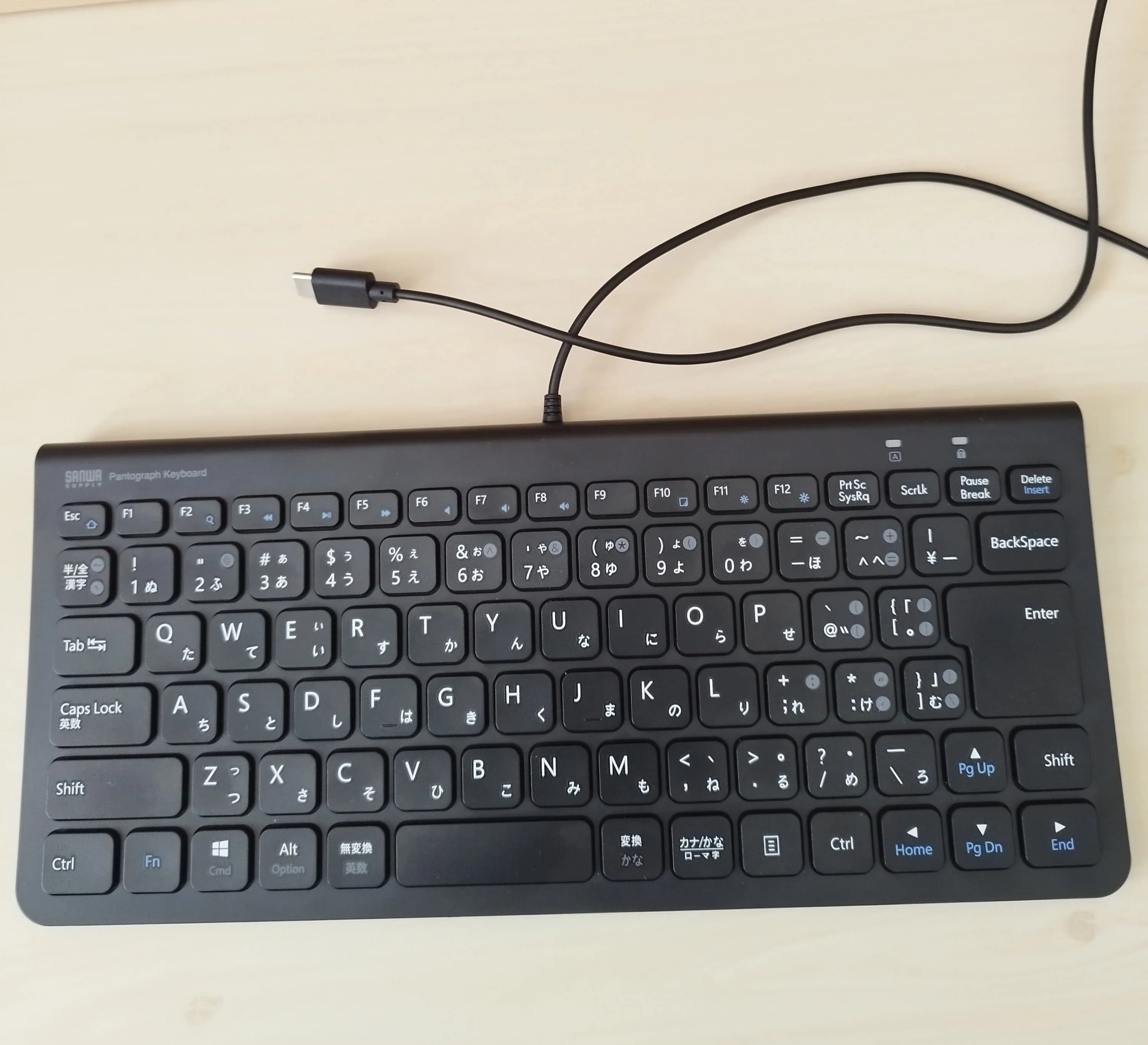 I decided to try making tablet text input easier by connecting a wired ...