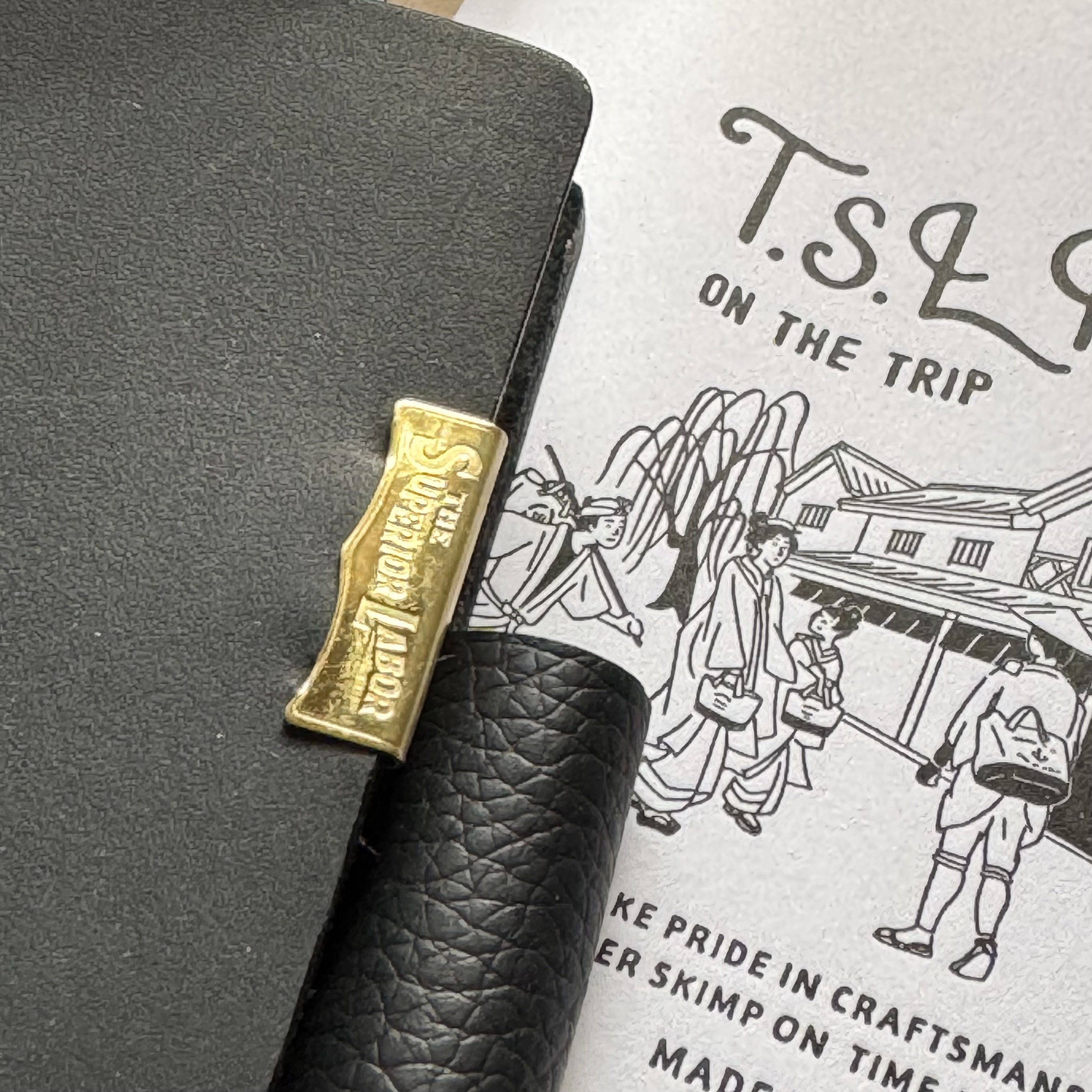 T.S.L倉敷 ワッペン トラベラーズファクトリー レザータグ2026 THE