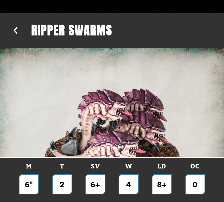 ティラニッドユニット評価2025 リッパースウォーム編｜αΩ