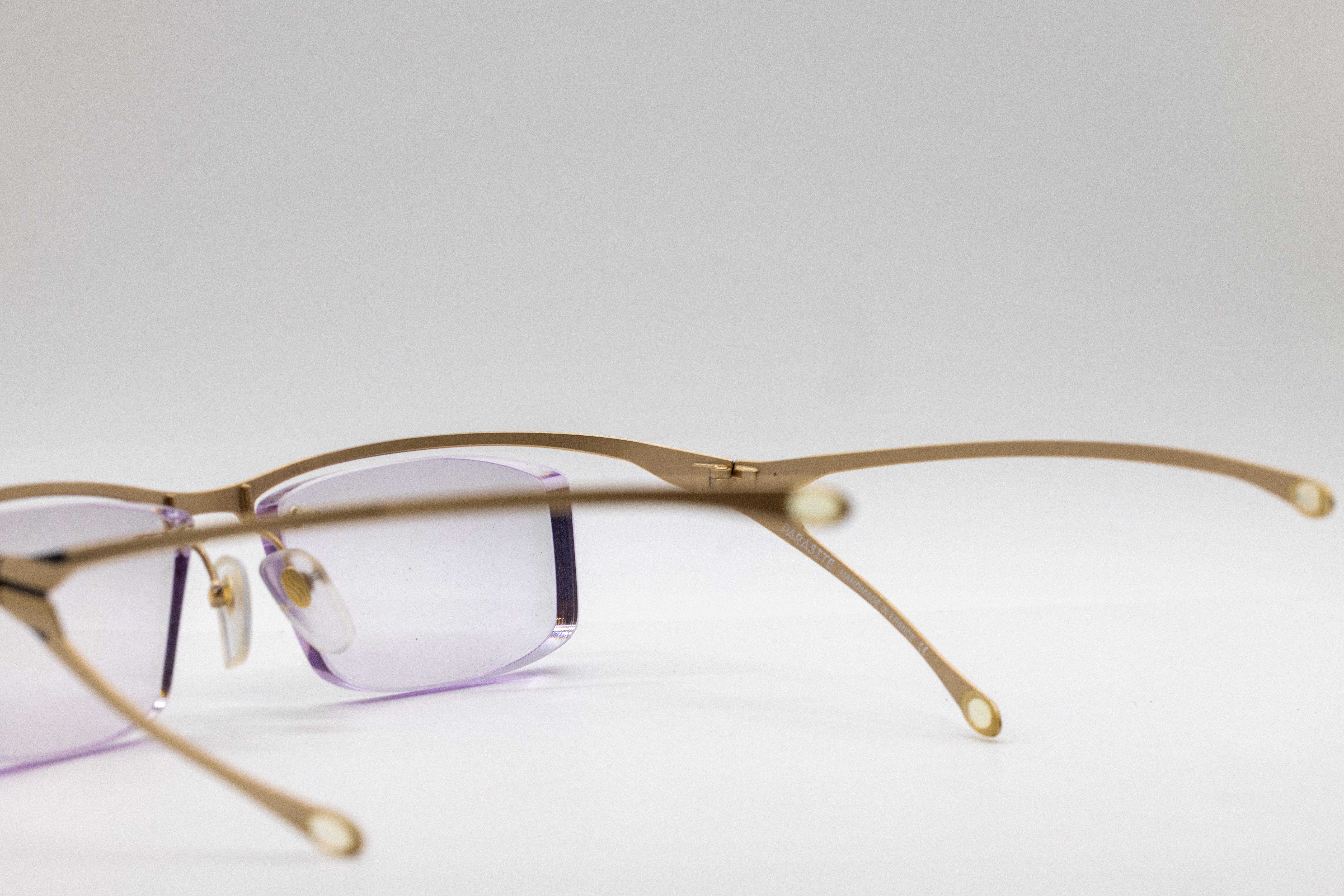 PARASITE パラサイトELEMENT1 美品　眼鏡フレーム PARASITE（パラサイト）メガネフレーム SYNTHESE カラーC56 P-269T