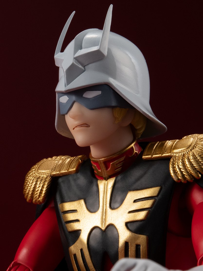 機動戦士ガンダムのシャア・アズナブルがS.H.Figuartsにて登場 機動戦士ガンダムのシャア・アズナブルがS.H.Figuartsにて登場