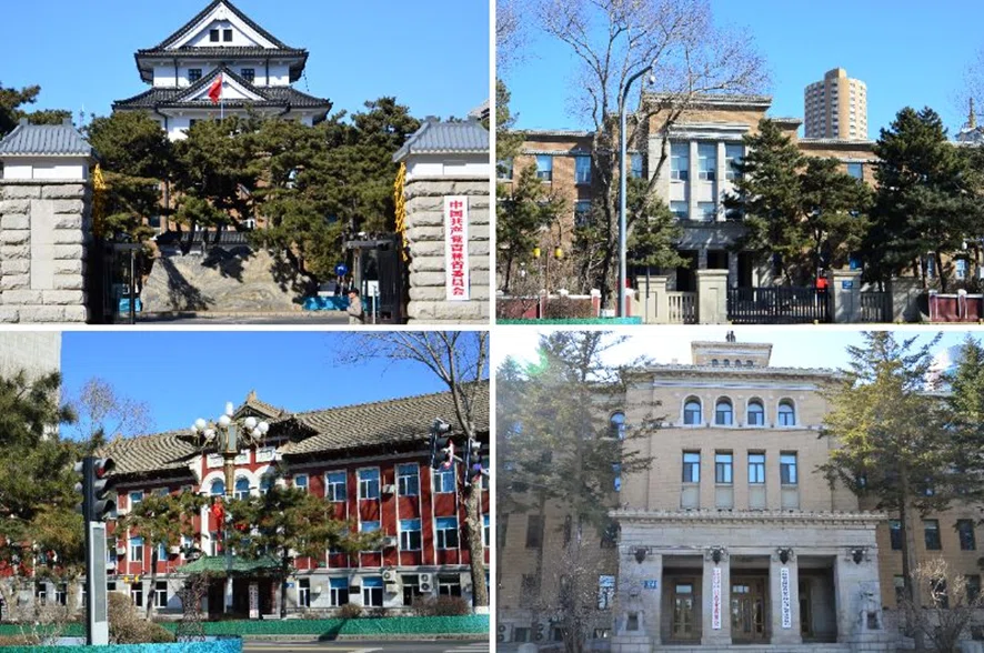 中国旅6】長春 日本のお城風の建物にびっくり、アールヌーボーの旧