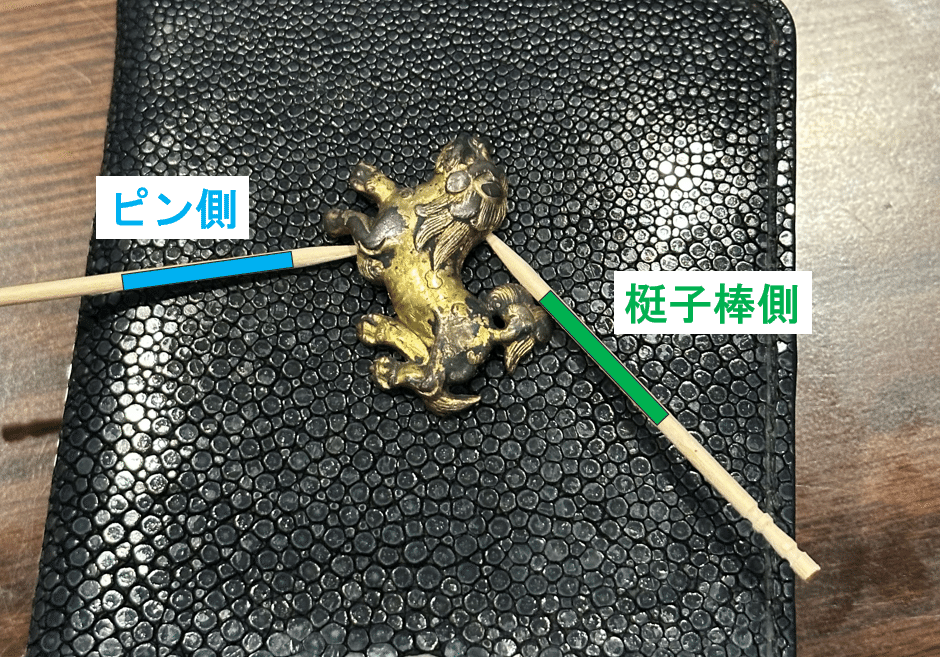 目貫不明 目貫不明 刀装具 - 目貫｜刀箱師の日本刀ブログ 中村圭佑｜