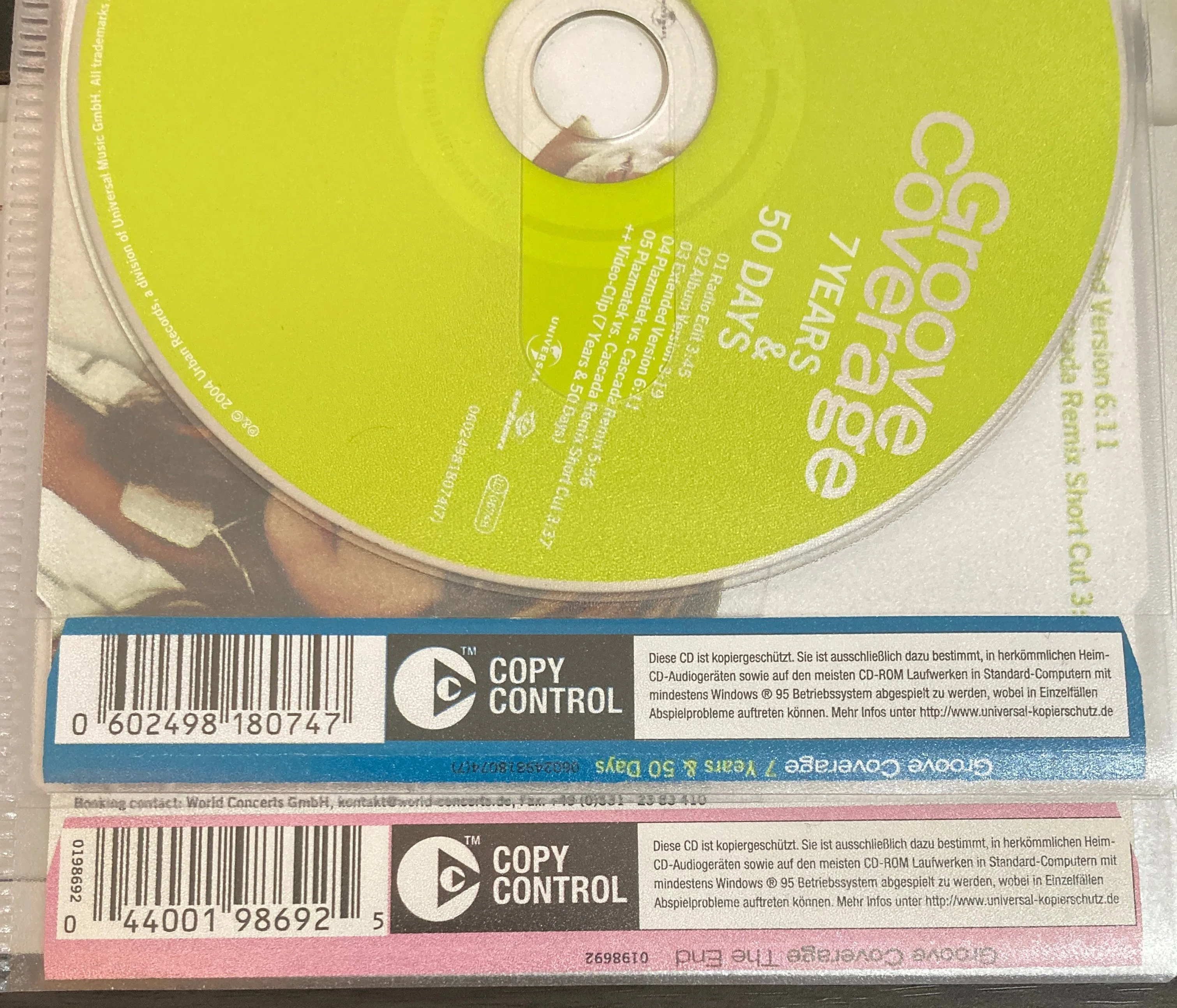 デビュー! (CCCD) 私の手持ちのCCCD｜masa @ POPFILLERS