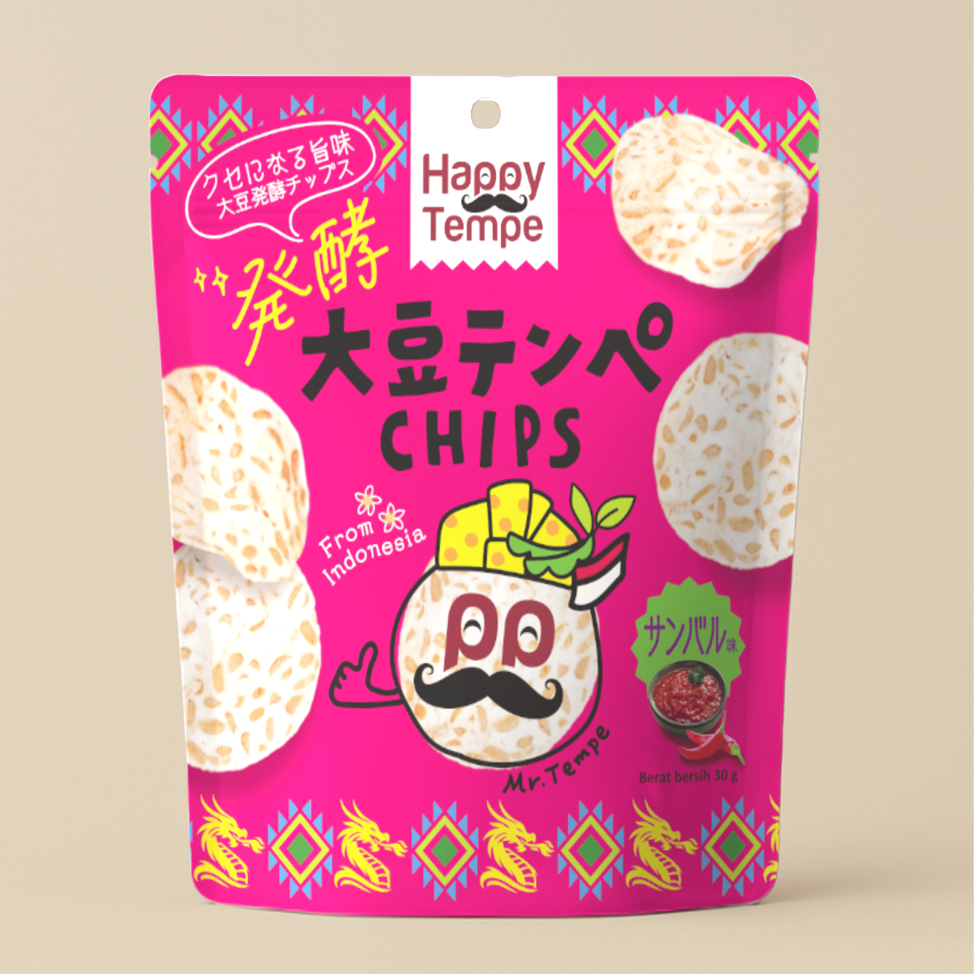 サクサク健康、テンペで満足！】大豆テンペCHIPSのすべて｜【公式