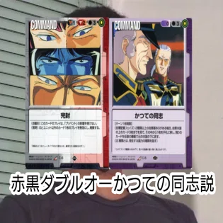 ガンダムウォー新説】赤黒ダブルオーかつての同志説.BANDAI｜はねおか