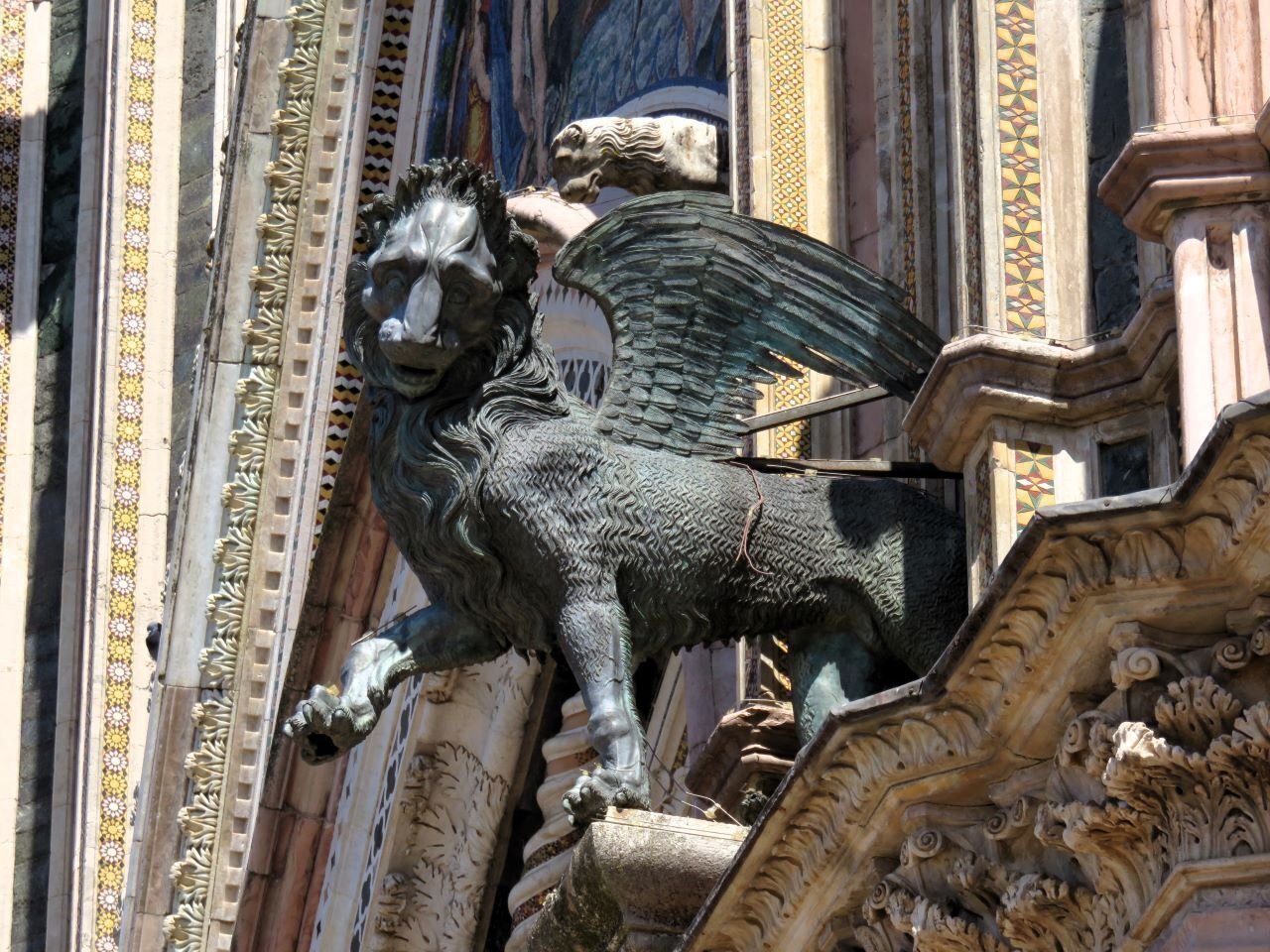 新約聖書に収められた4つの福音書とそのシンボル （オルヴィエート大