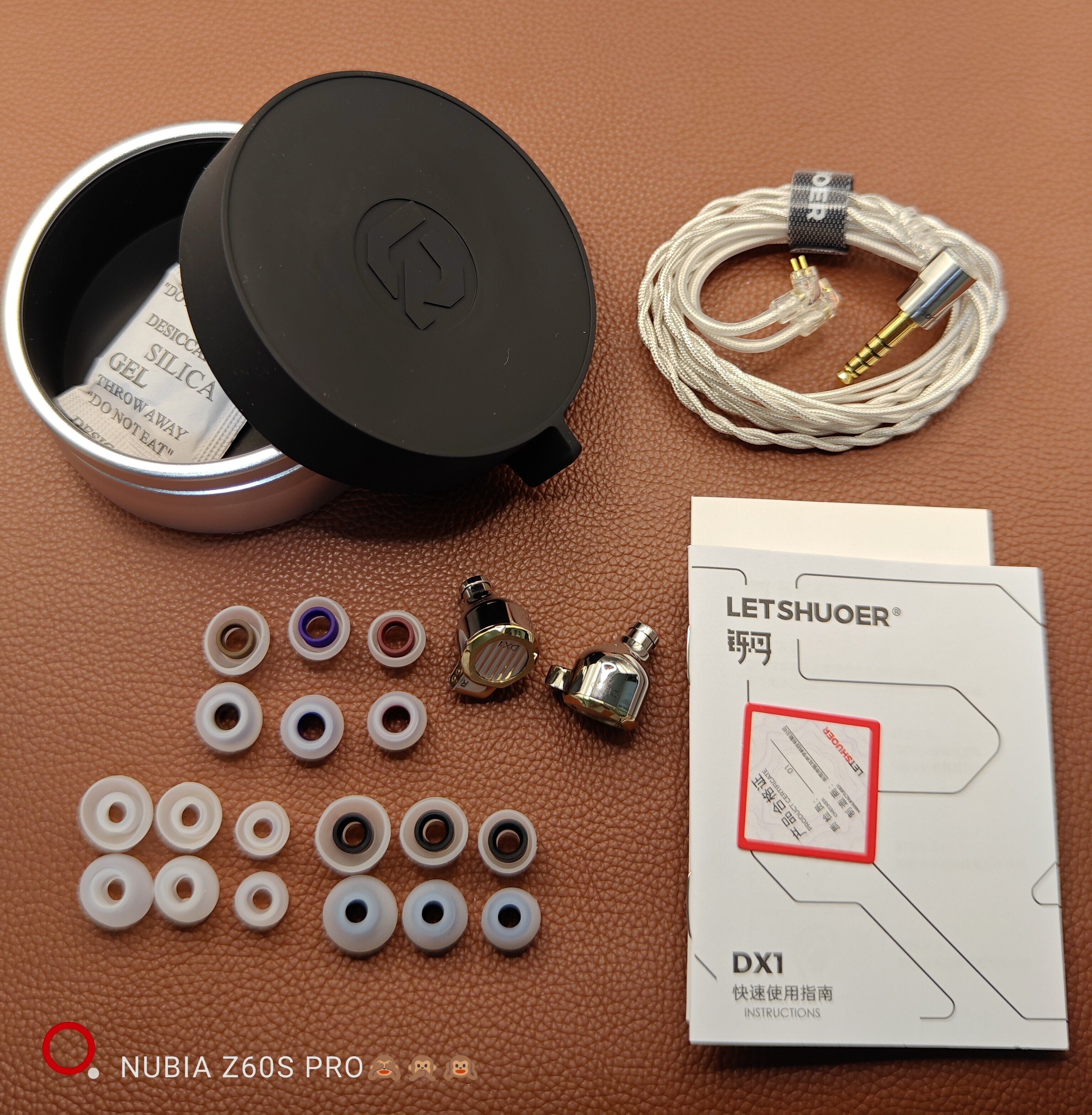 □LETSHUOER DX1 紹介｜イヤホンジャックと豆🐒@ポタオデ