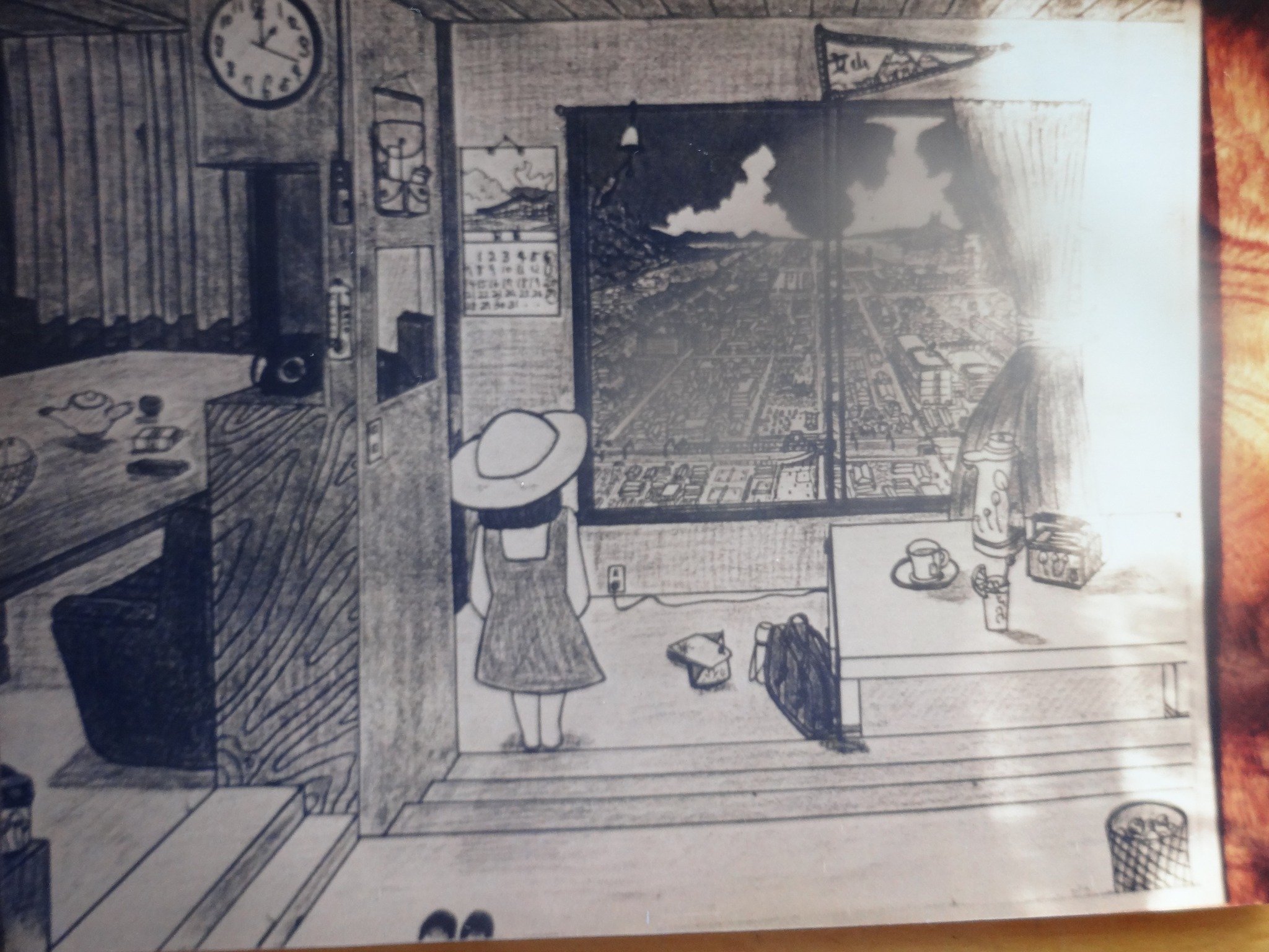 絵）夢の中で出てきた風景を思い出して描いた絵です・・・｜YUKI