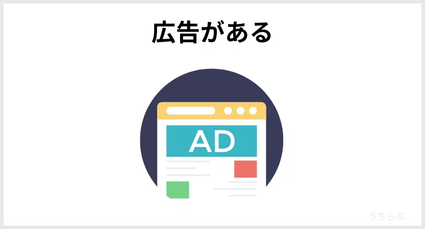 広告がある