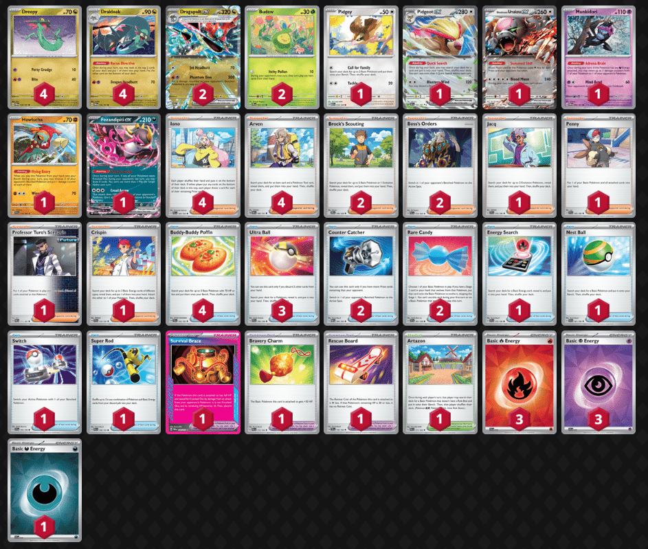 シティ優勝者考案】ボムなしドラパ【ポケカ】｜たいお