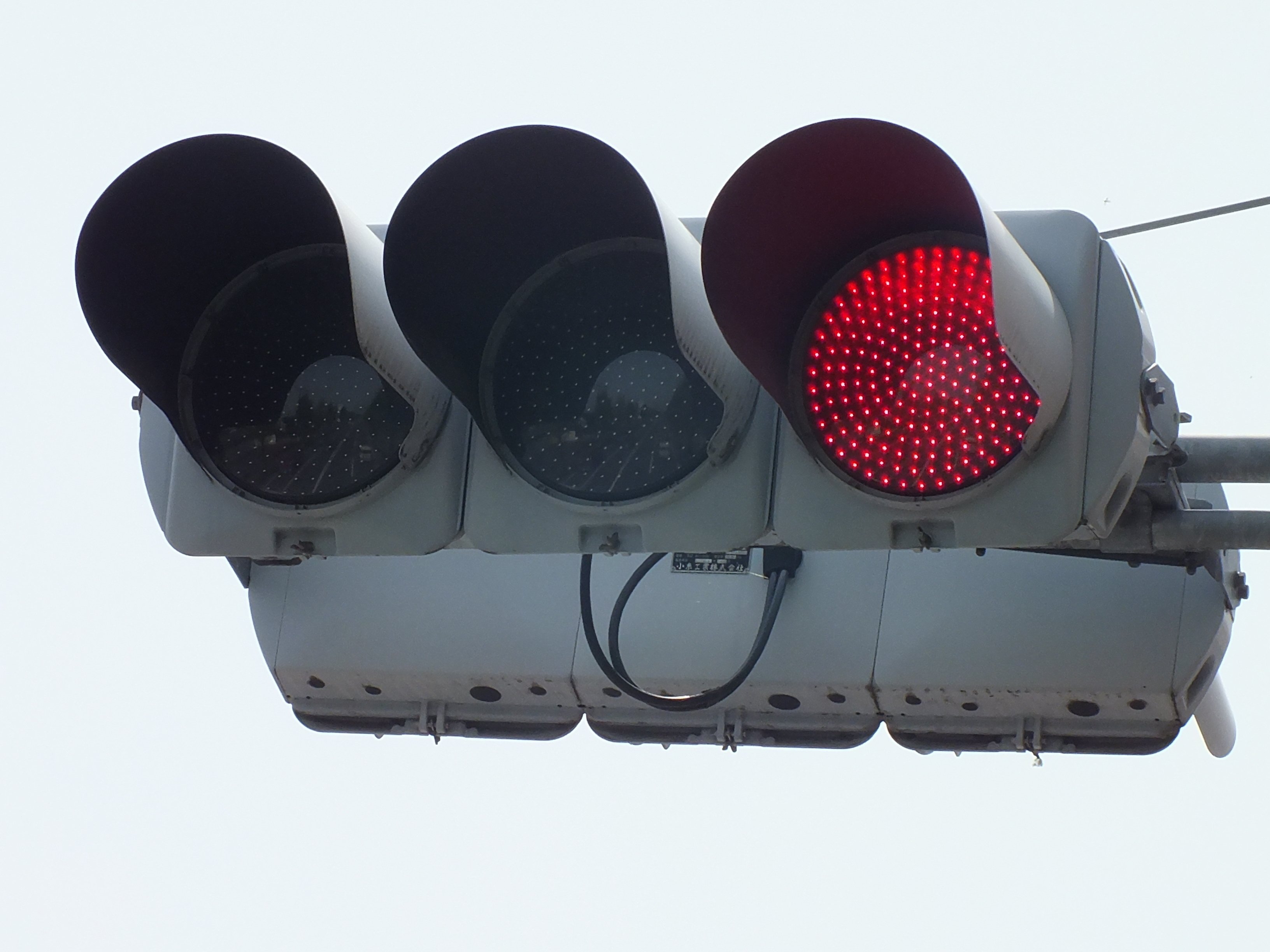 前橋-273】前橋市総社町総社にある6基の小糸TK2と8基の信号電材低