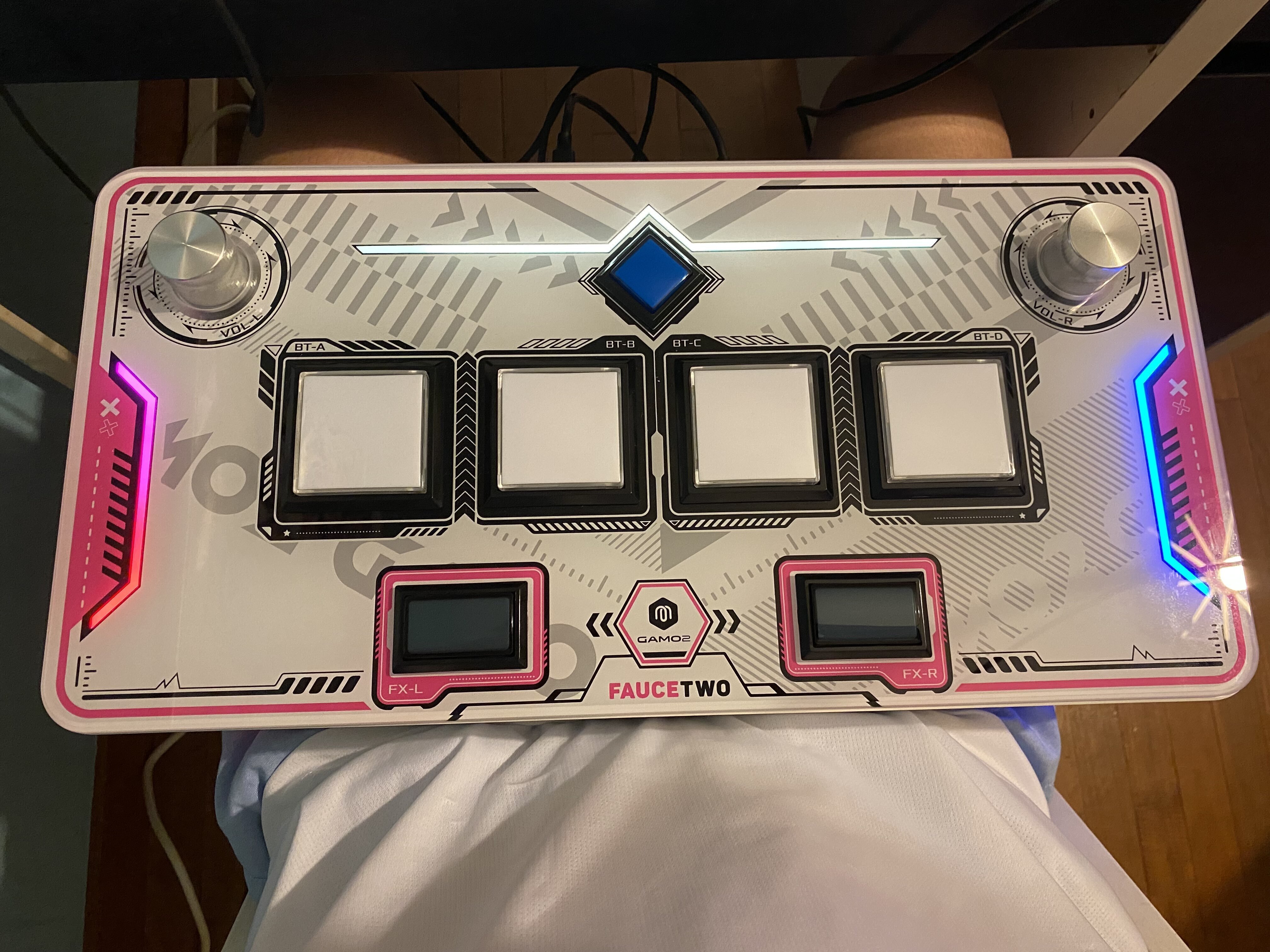 音ゲー SDVX(SOUND VOLTEX) ボルテコン　FAUCETWO FAUCETWO Portable Edition - The portable controller for