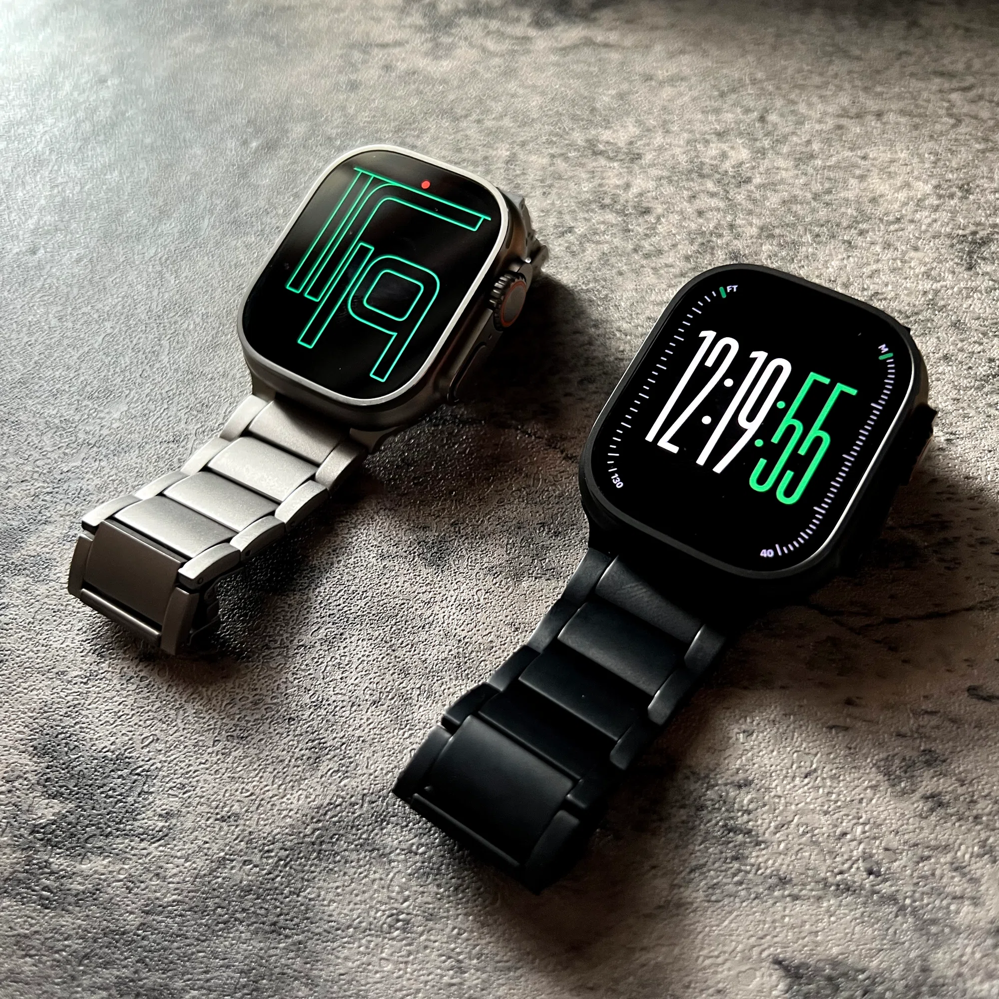 違いは？】MinZ Apple Watch Ultraチタンバンド｜グレード5採用の 