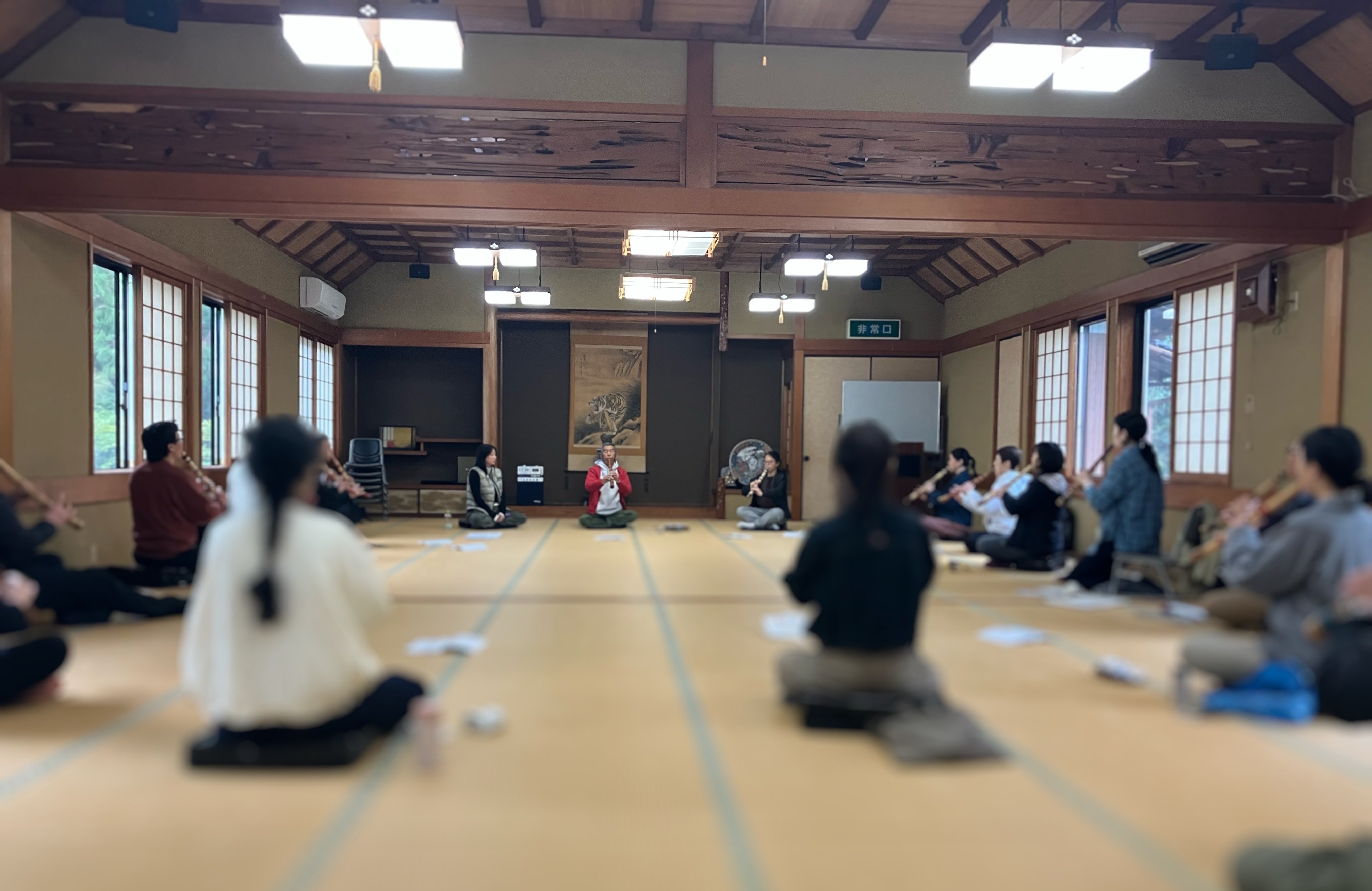 明暗對山流⭐︎普化尺八根本道場にお邪魔してきました｜kataha