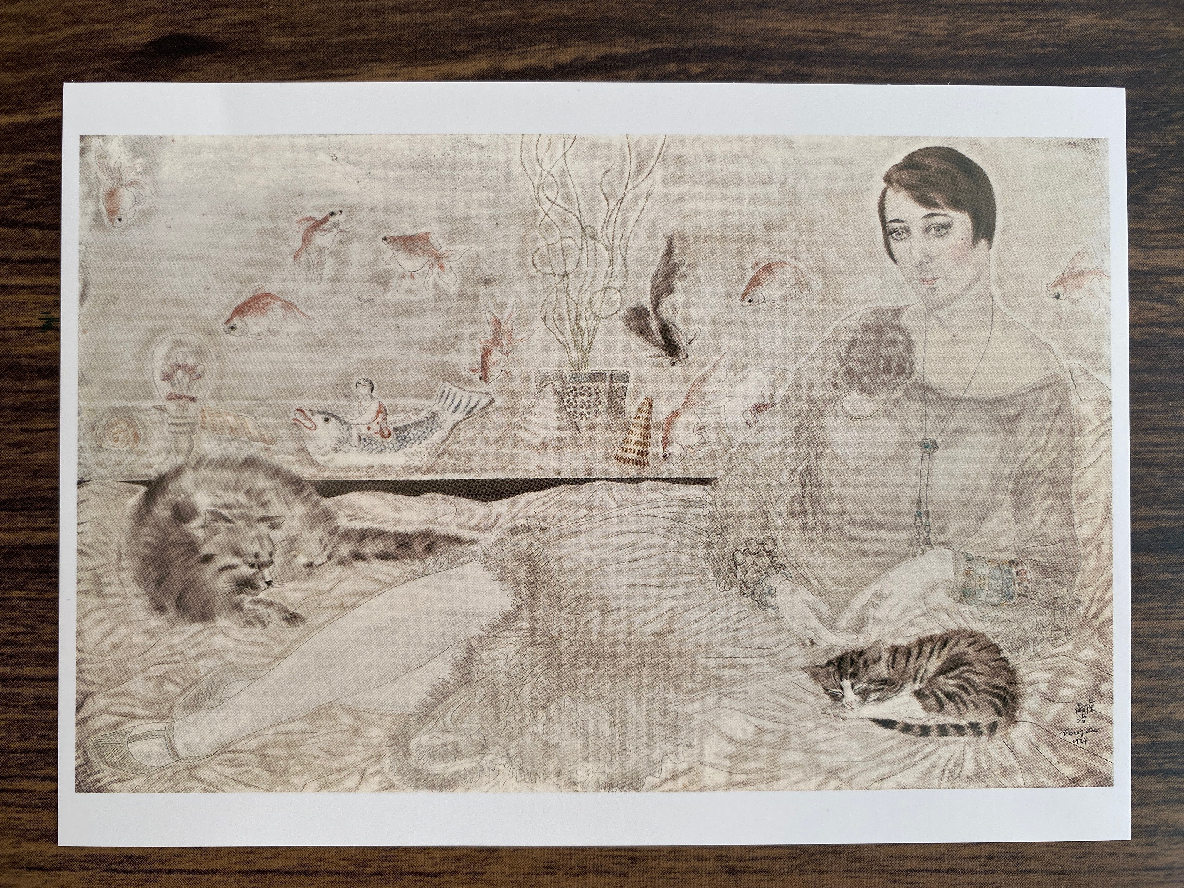 SOMPO美術館「藤田嗣治 7つの情熱」展｜ルル秋桜