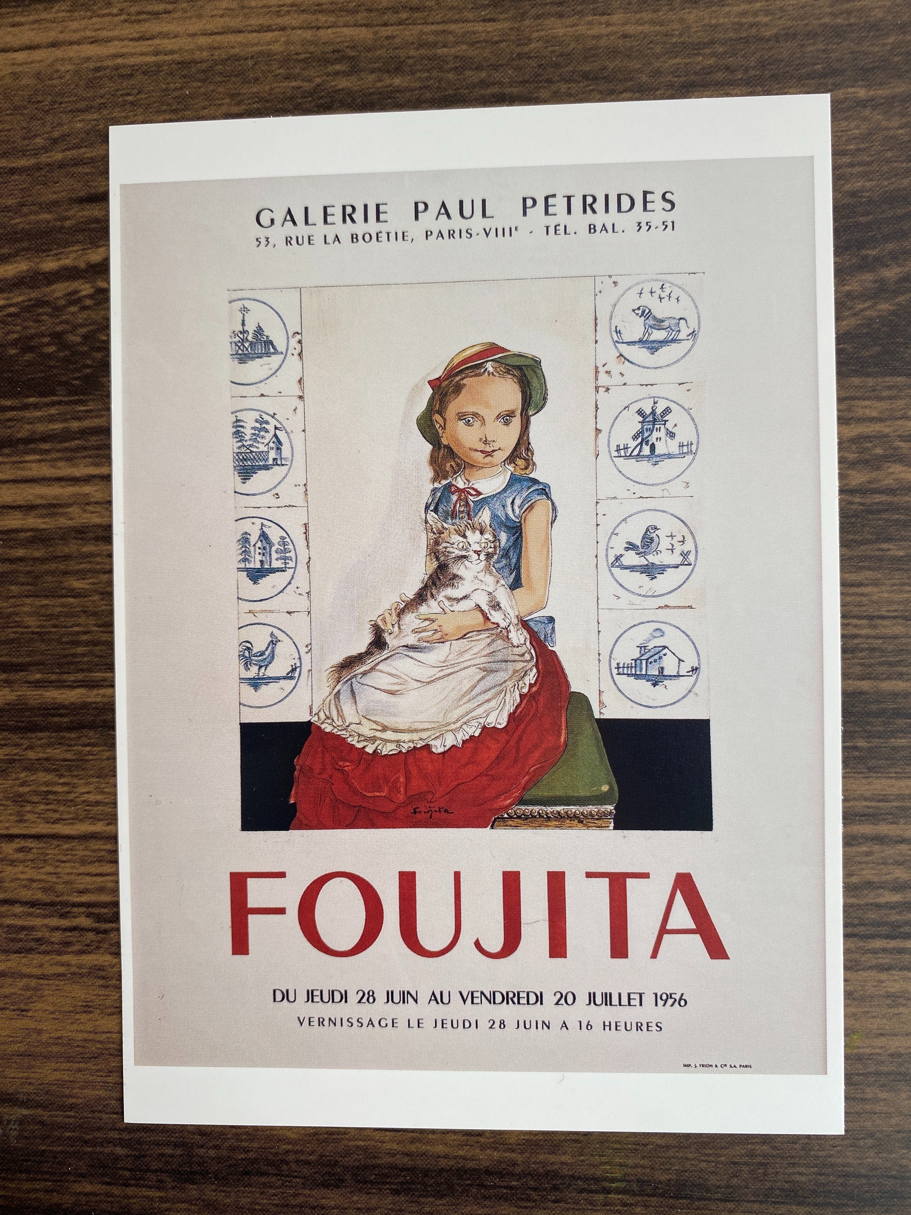 SOMPO美術館「藤田嗣治 7つの情熱」展｜ルル秋桜