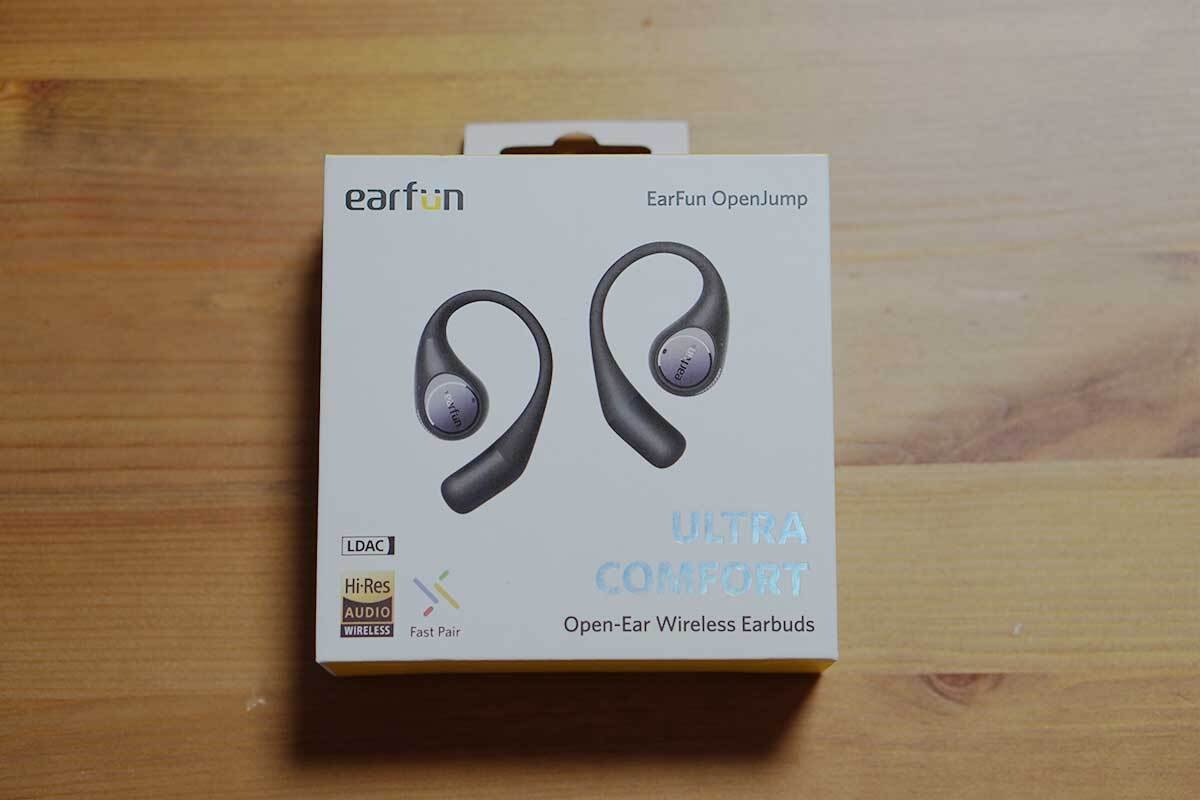 EarFun OpenJump 開封済みの未使用品 EarFun『Open Jump』オープンイヤー型イヤホン実機レビュー 音質