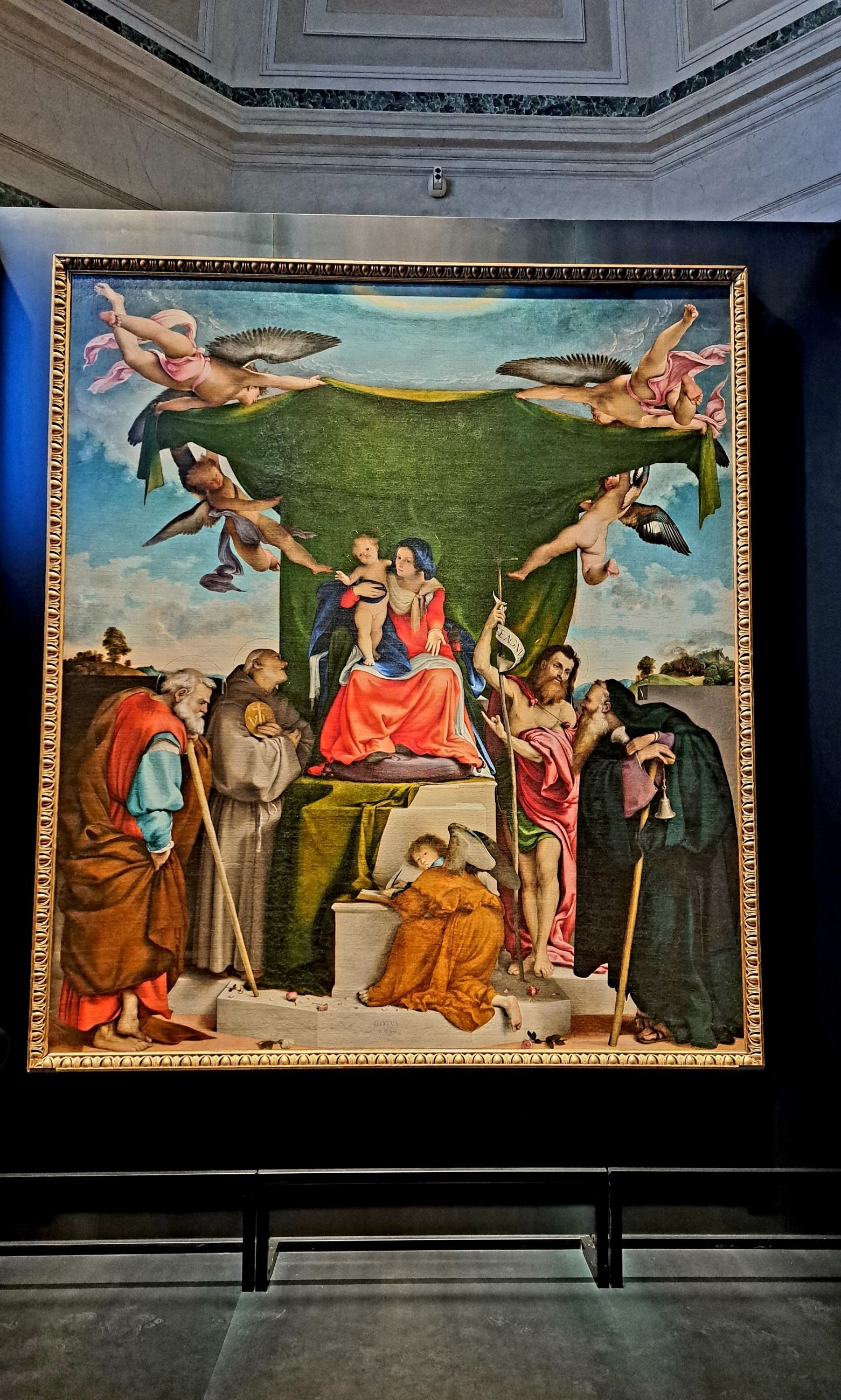 展覧会】ロレンツォ・ロットを巡る旅と『サン・ベルナルディーノ祭壇画