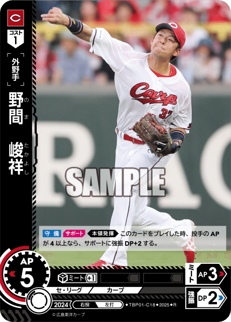 ドリームオーダー　プレイヤーズチャレンジ　堂林　広島東洋カープ ドリームオーダー プレイヤーズチャレンジ 堂林 広島東洋カープ