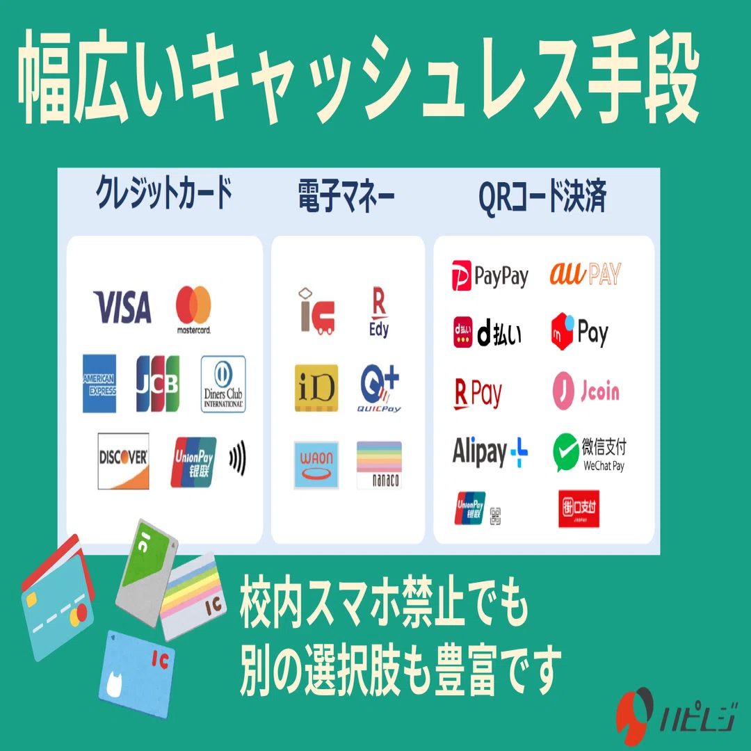 学食のキャッシュレス化】夏季休暇中に準備する具体的スケジュールを