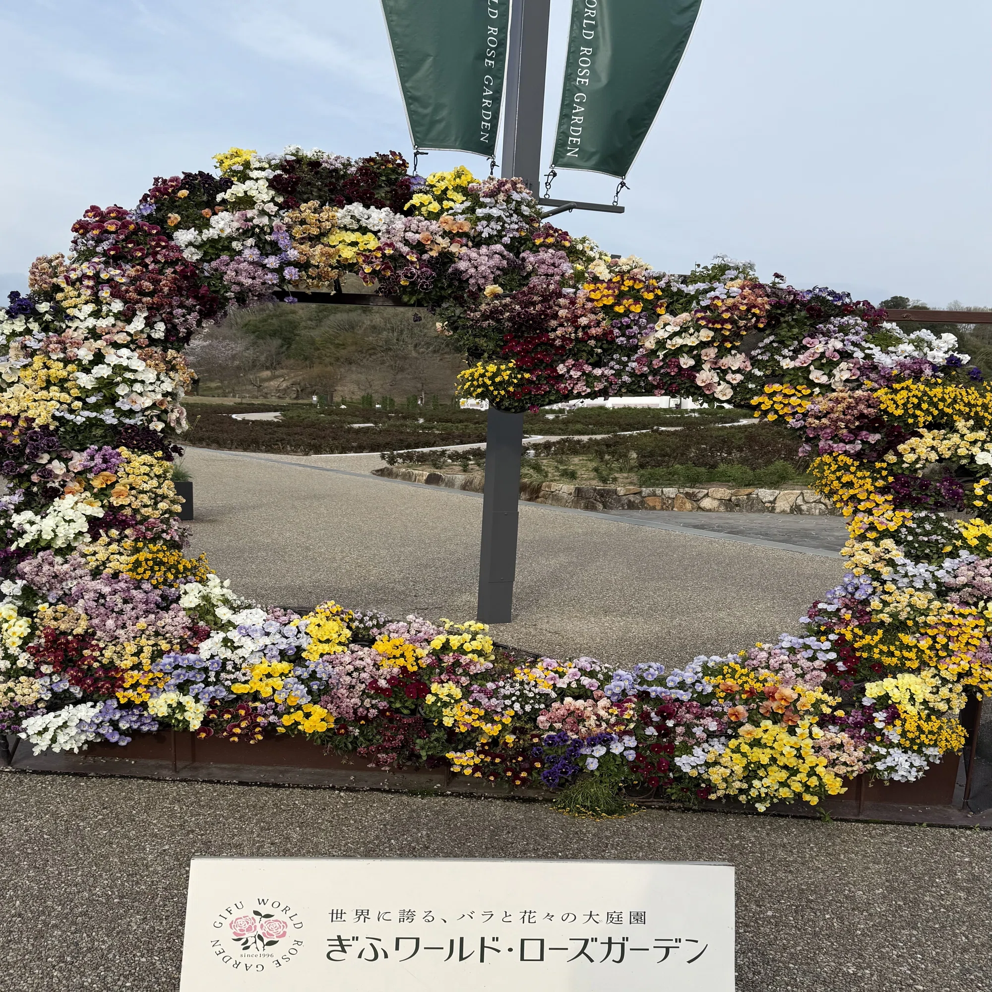 春限定の絶景】ぎふワールド・ローズガーデンでネモフィラに癒される青 