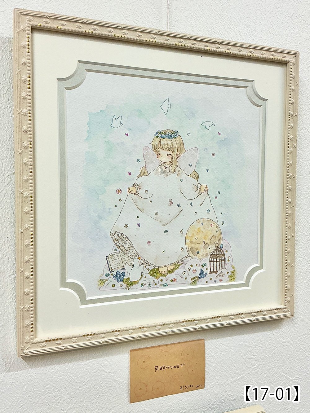 第57回公募展【フラワームーンに妖精は踊る】作品紹介ページ03