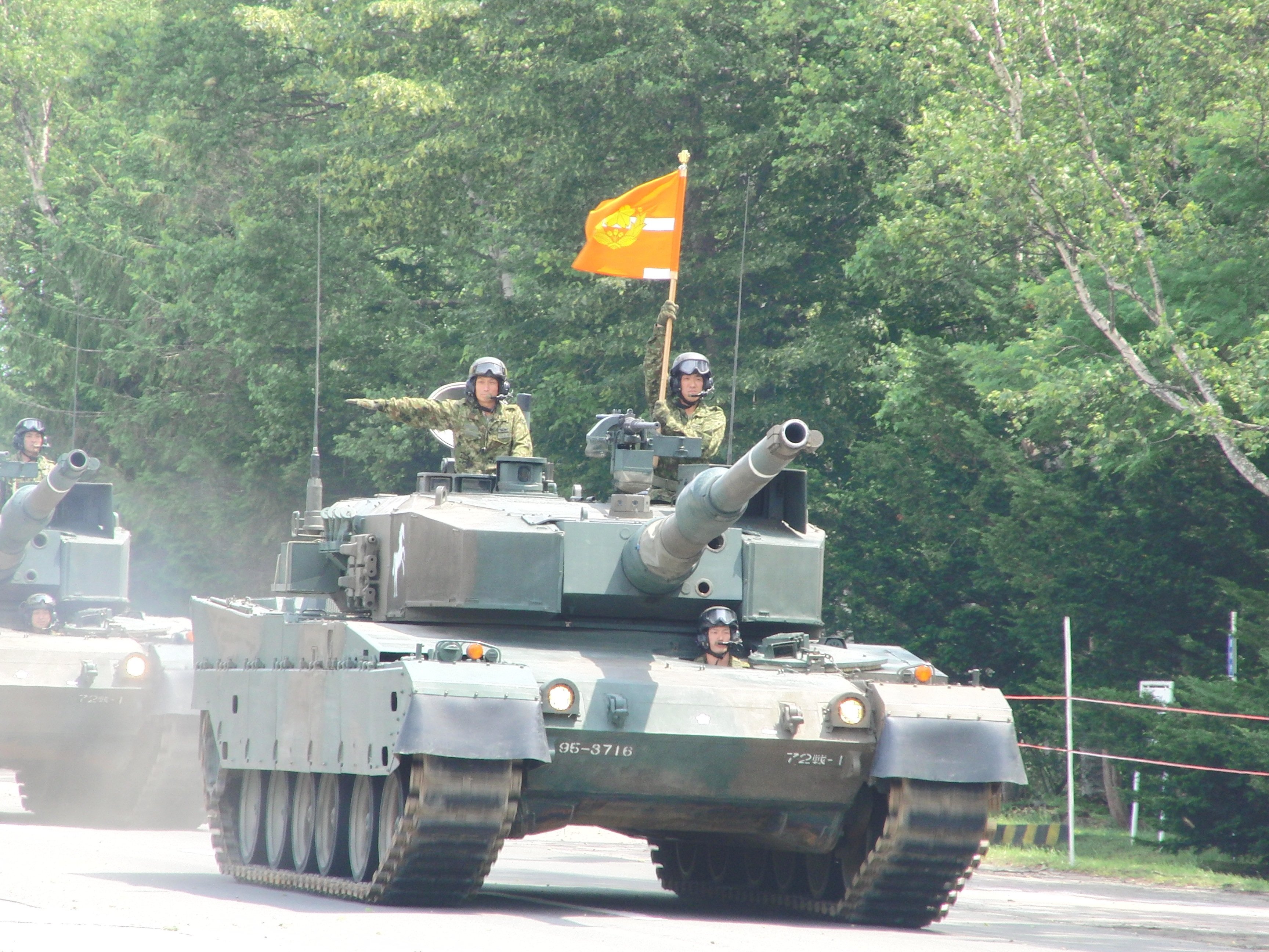 戦車はオレンジ｜戦車兵 陸上自衛隊 機甲科 戦車帽