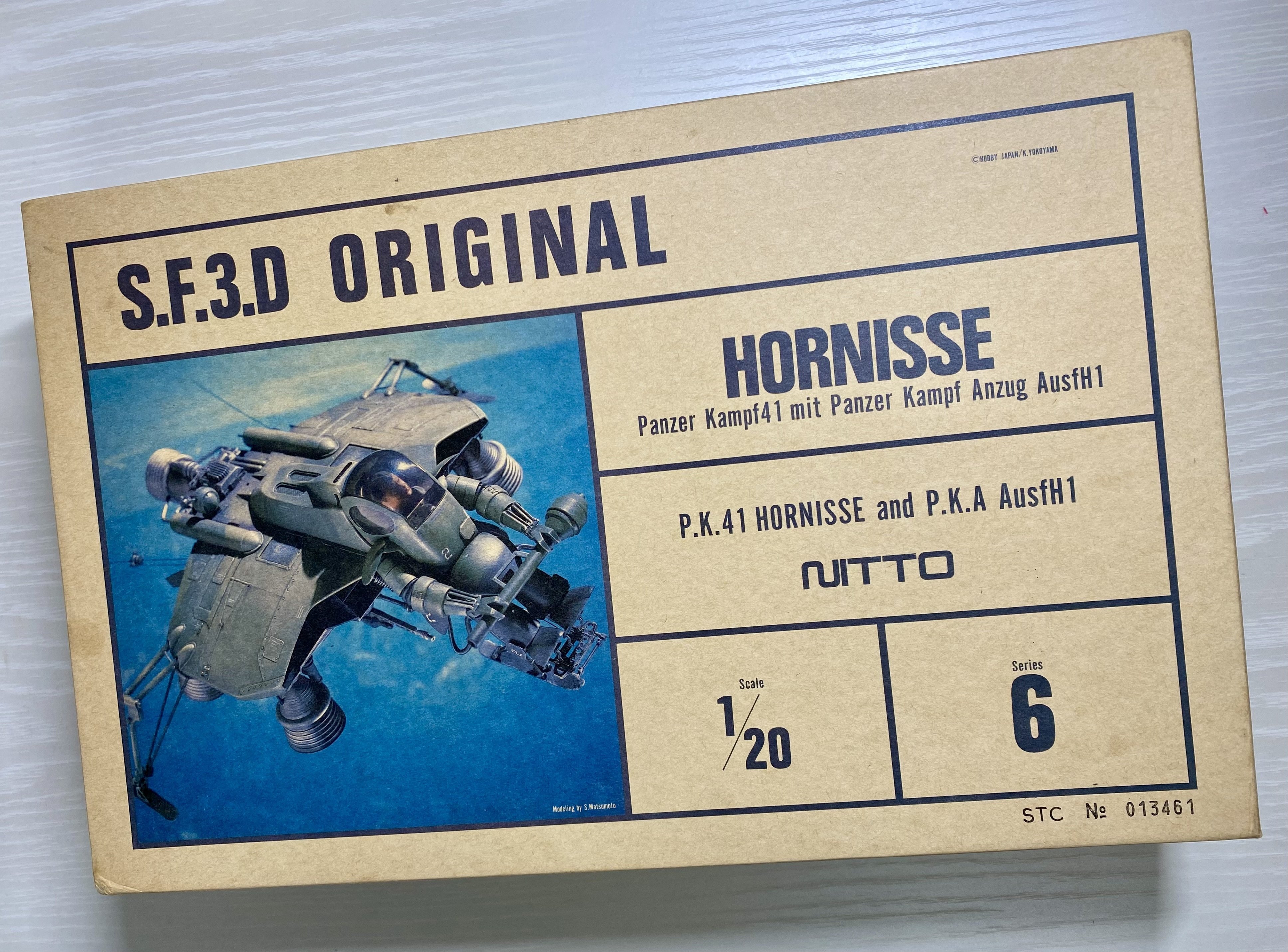 SF3D ホルニッセ ホルニッセ, Hornisse, Nitto 1/20 plastic kit