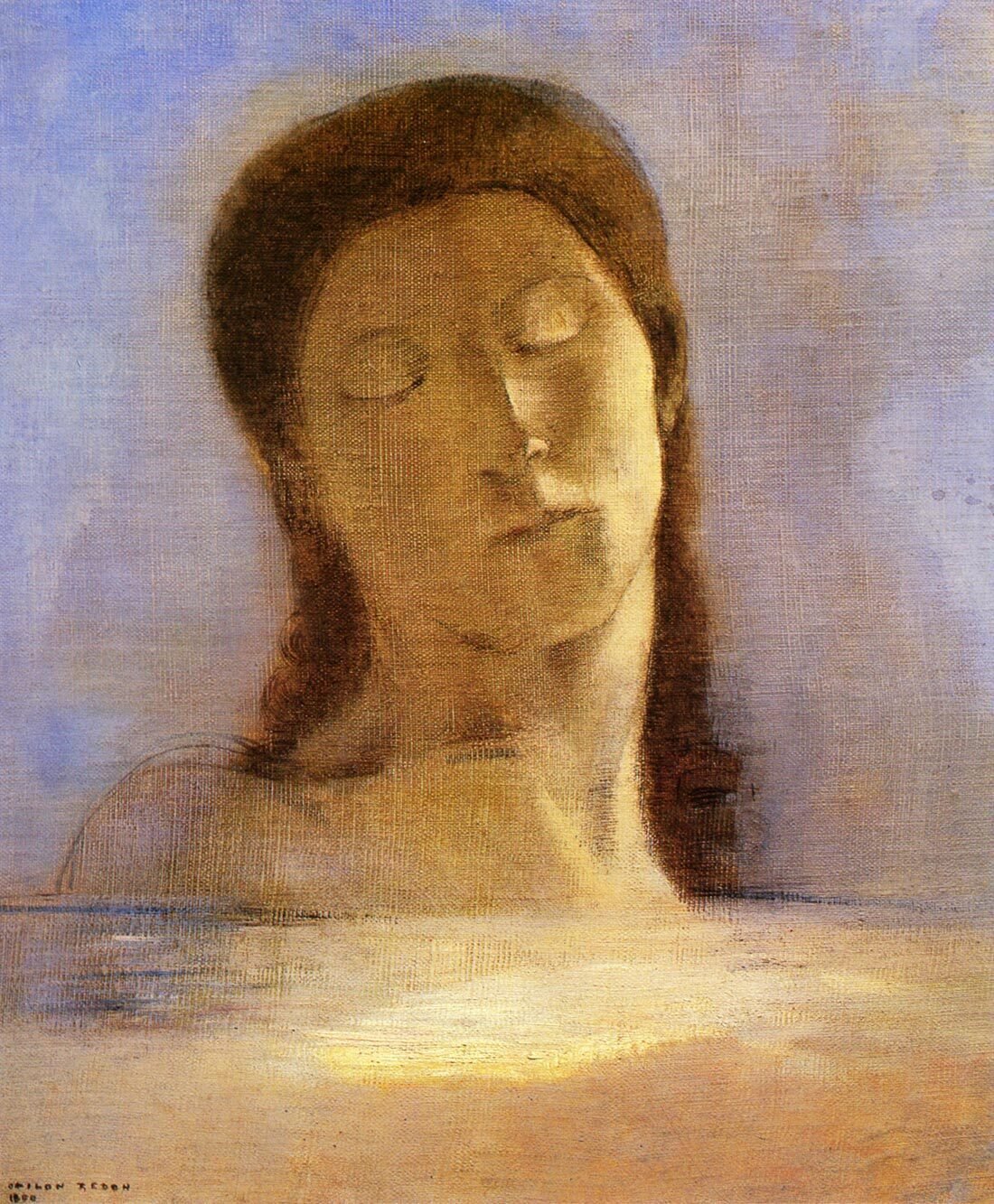 142.絵の前に立つ:「目を閉じて、ルドンを思う」｜Spica∣言葉を編む