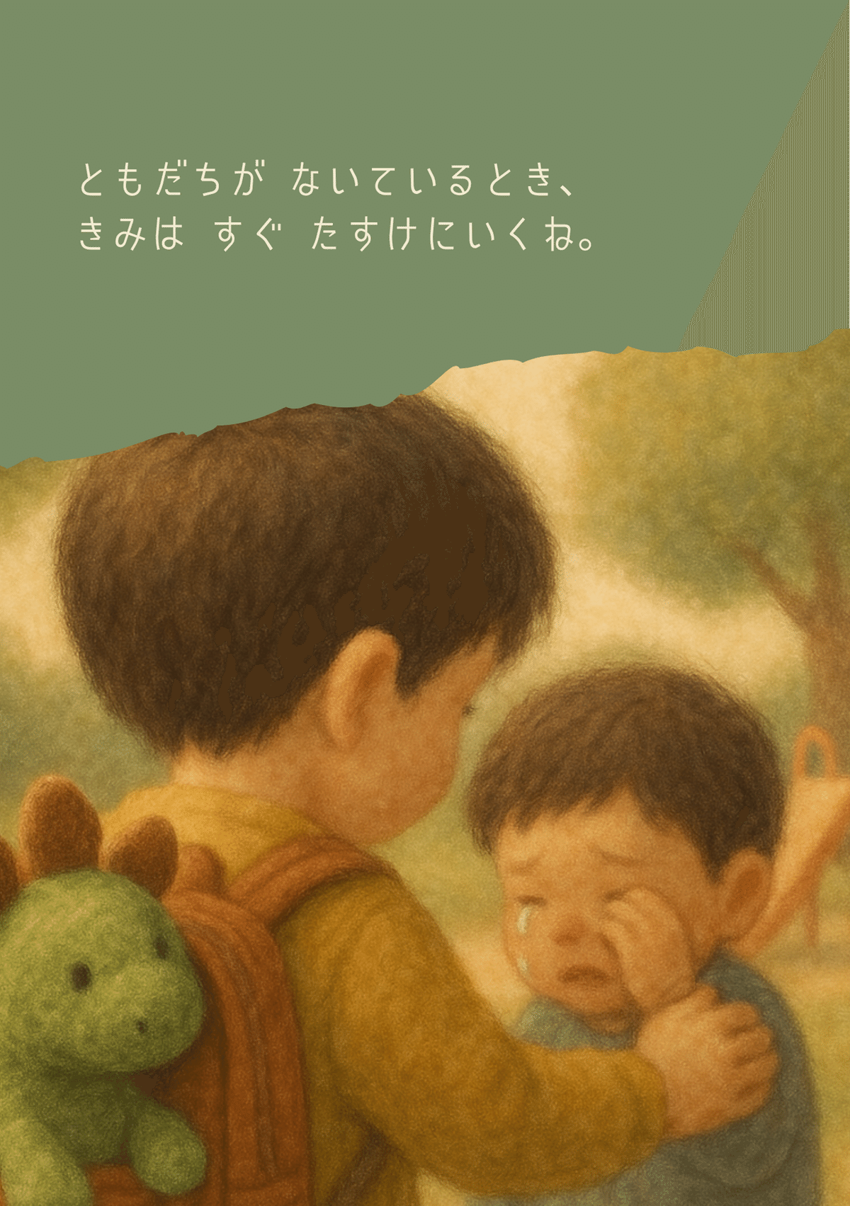 AIで叶えるはじめての絵本┃ステは ぼくの はじめてのともだち AIで叶えるはじめての絵本┃ステは ぼくの はじめてのともだち