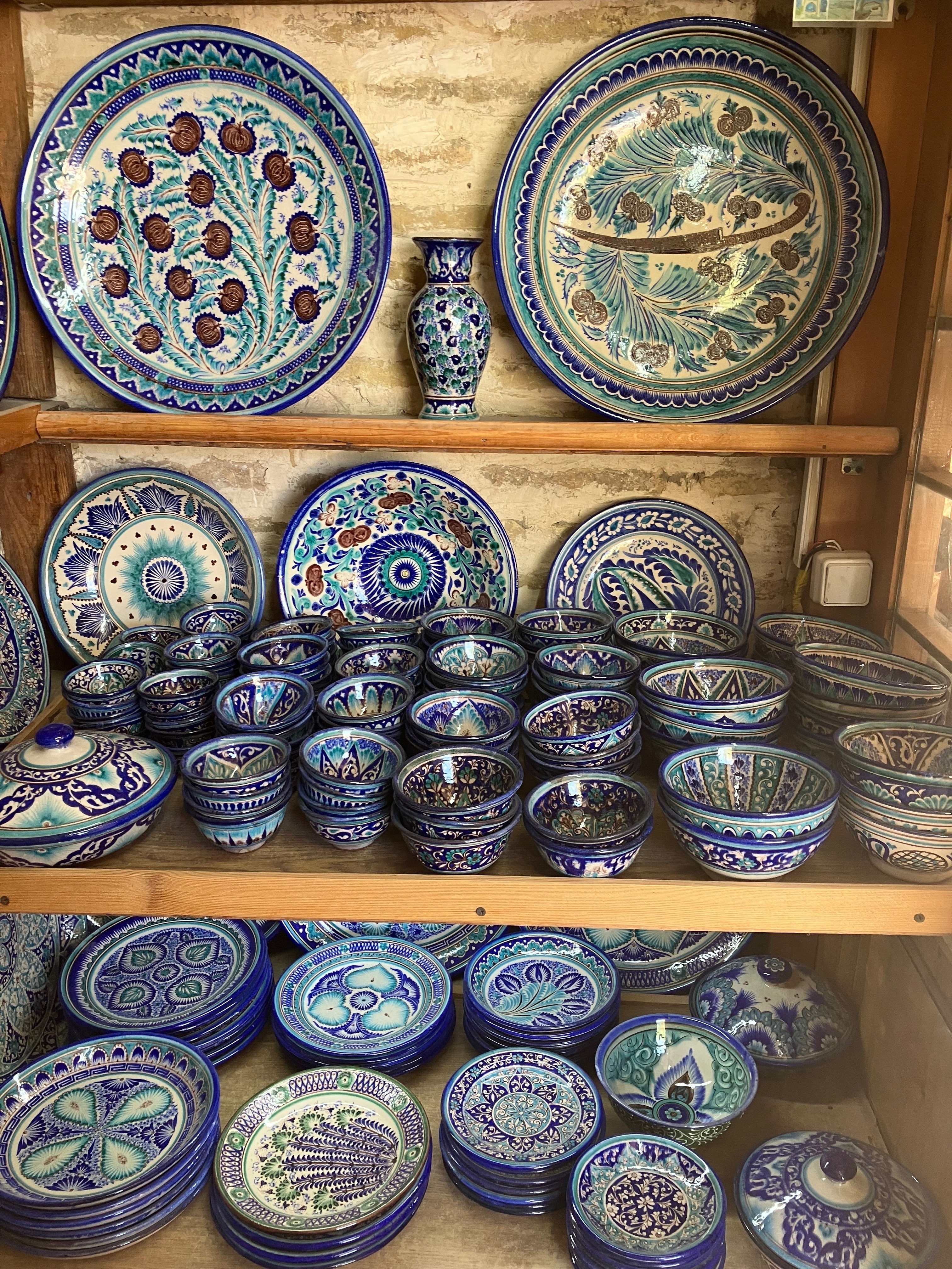 ウズベキスタン旅行12】ブハラの青い陶器｜ゆみ吉