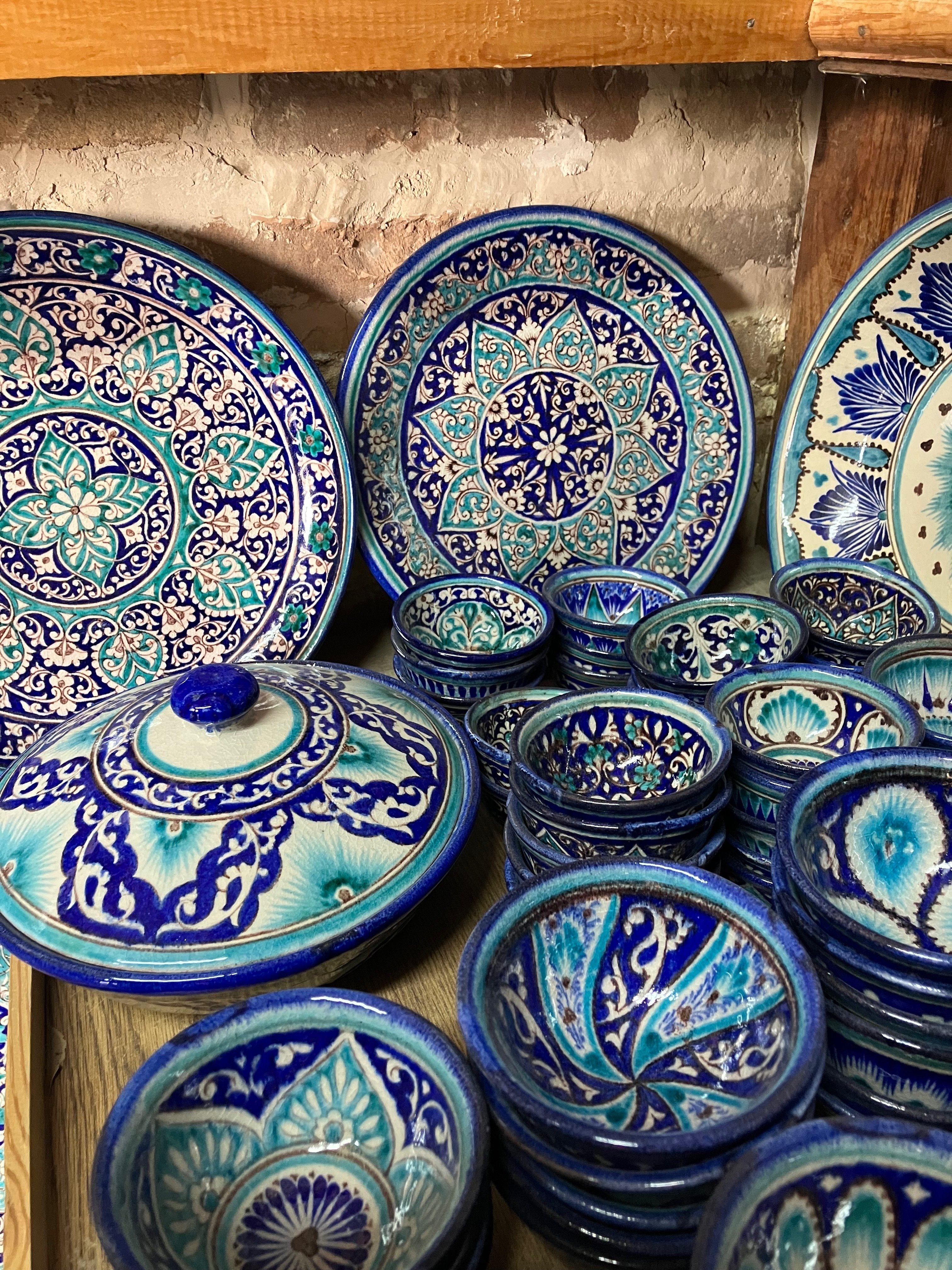 ウズベキスタン旅行12】ブハラの青い陶器｜ゆみ吉