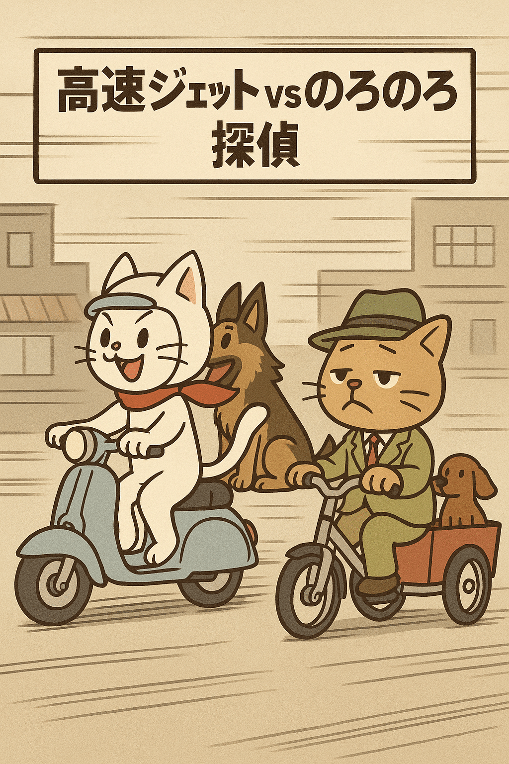 令和の街を守れ！猫ジェットとモンタにゃんの物語｜shishinnet