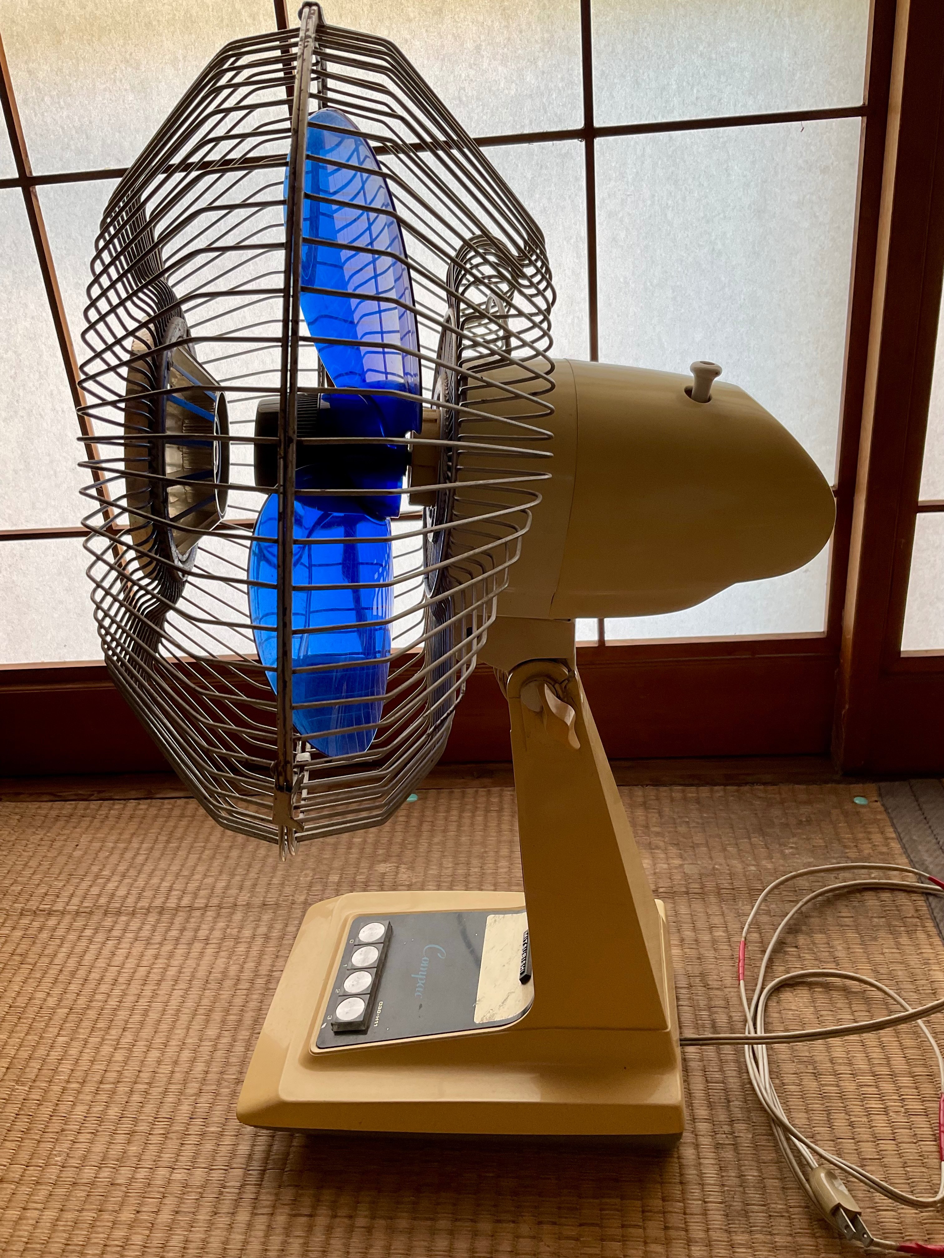 昭和レトロ 三菱扇風機 / D30-H11｜yabuka