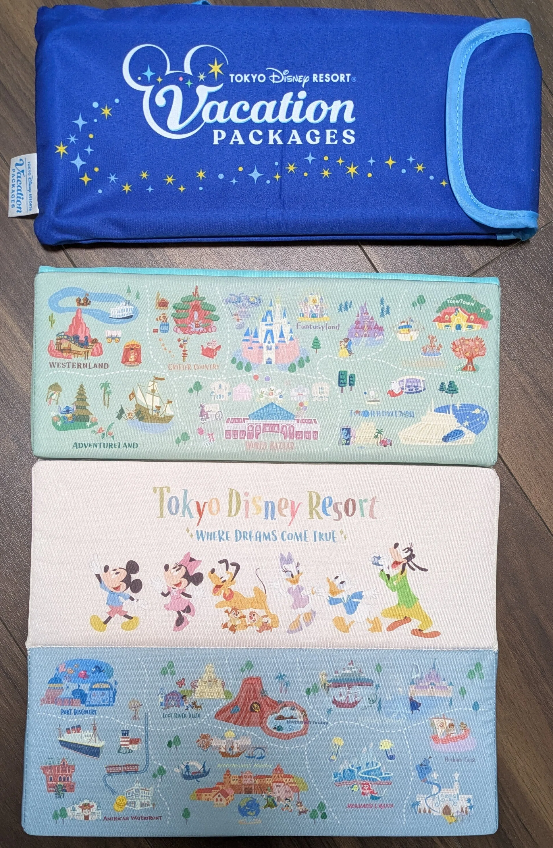 ディズニー アメニティ ポータブルクッション 6個 バケーション