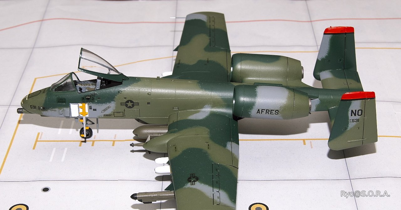 プラモデル製作記 ハセガワ 1/72 P-47D/A-10A サンダーボルト コンボ
