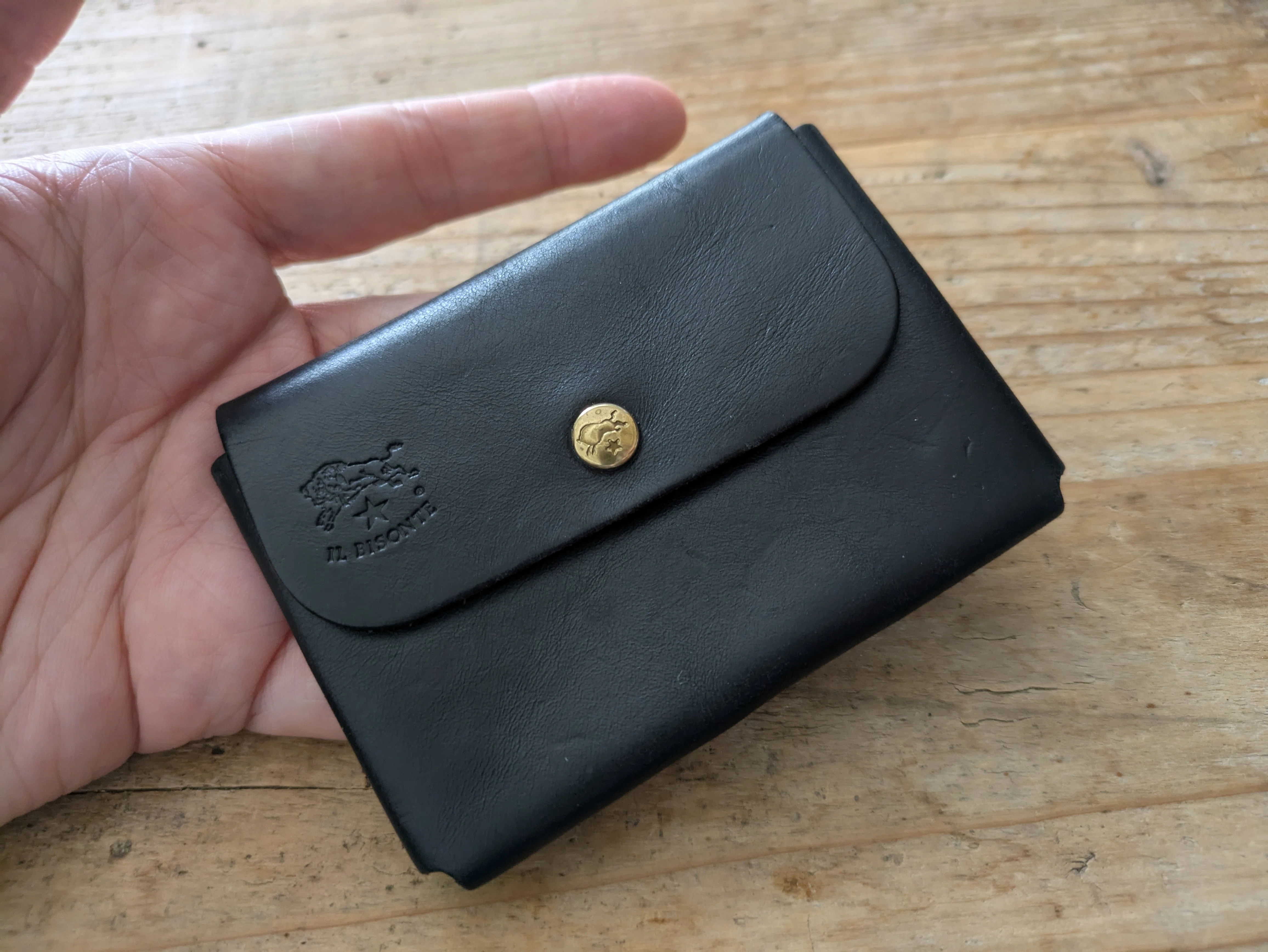 イル ビゾンテ】「カードケース 名刺入れ Card Case Classic」シンプル