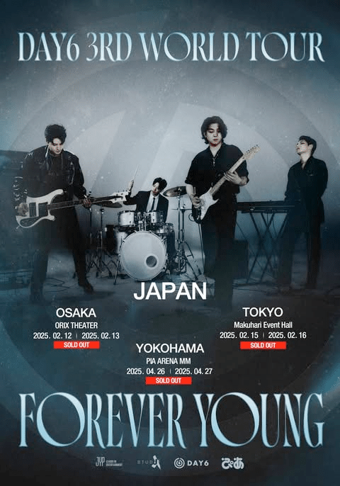 Live】2025/04/26−27 DAY6 3RD WORLD TOUR in Japan 追加公演｜無可奈何
